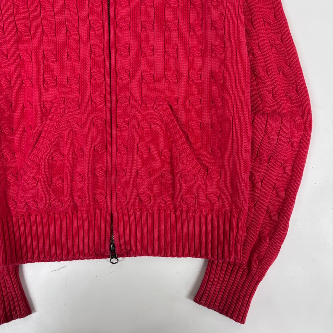 폴로 니트 후드집업 상품이미지6