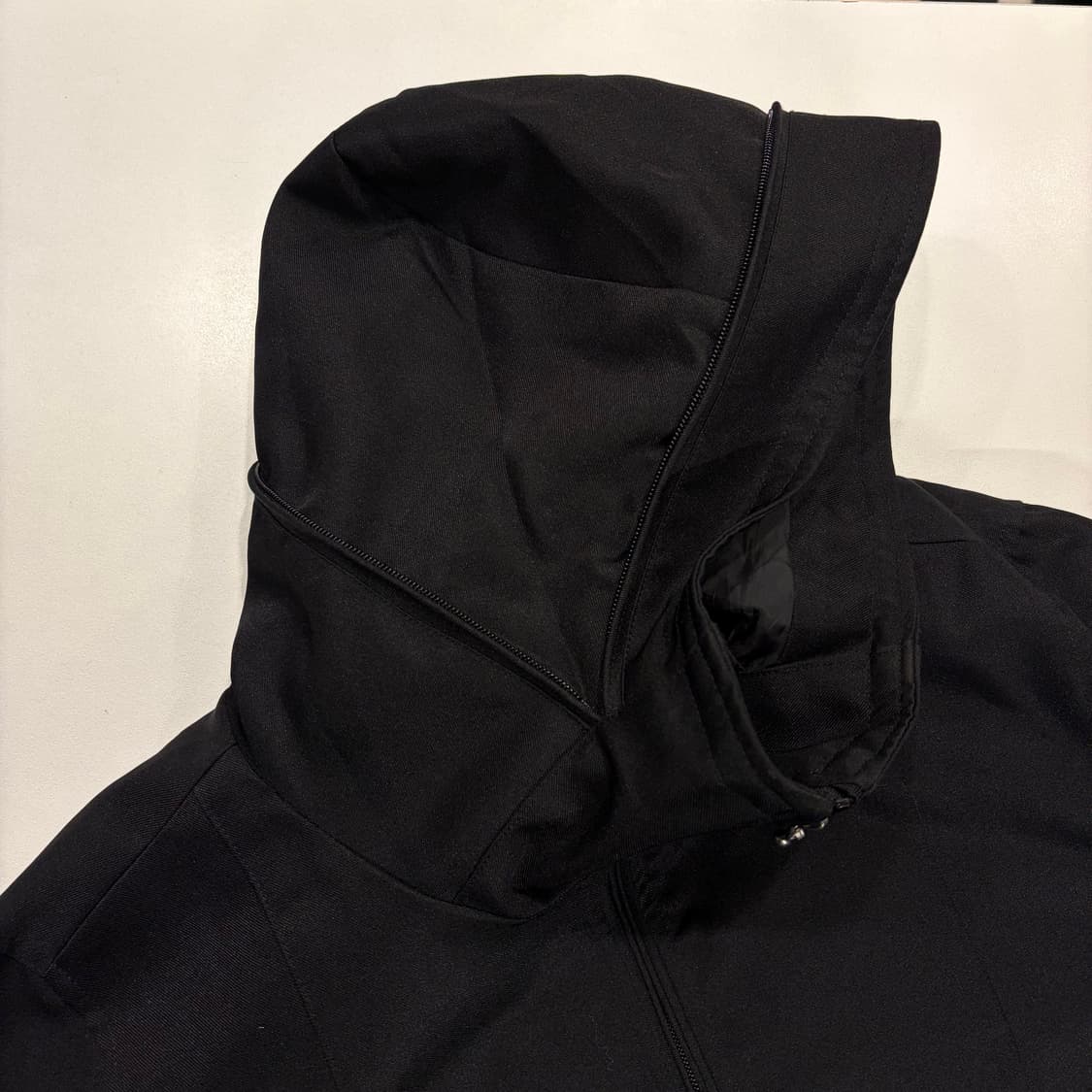 [L] MODERM 재팬 블랙 후드 집업 자켓 B987 상품이미지4