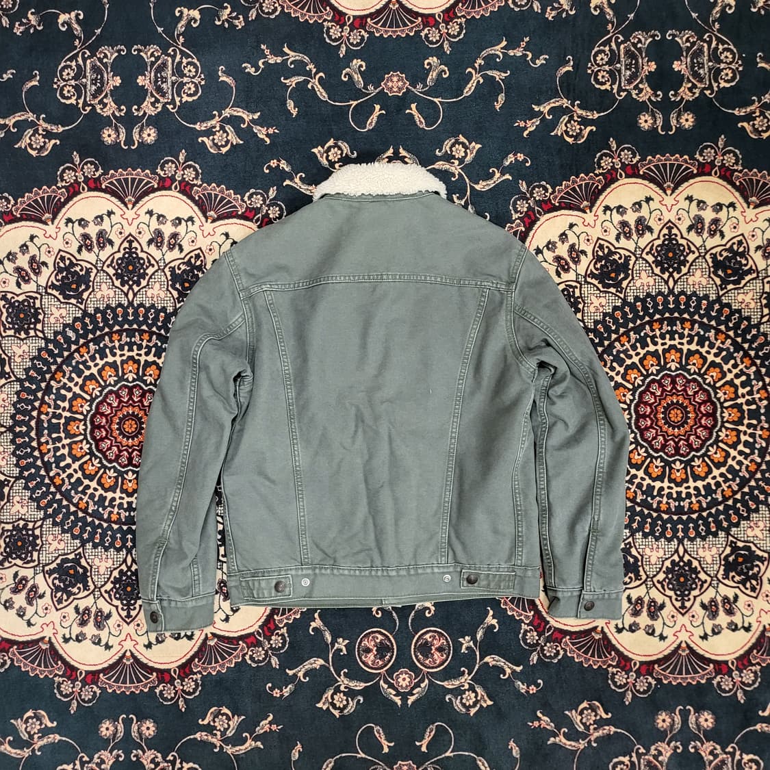 리바이스 쉐르파 데님 자켓 (S) 상품이미지5