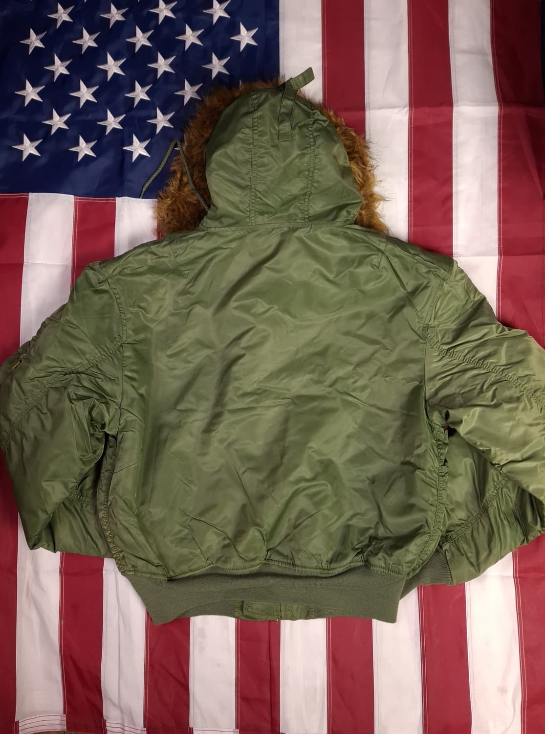 새제품급 KNOX 알파사 N-3B 항공자켓 상품이미지8