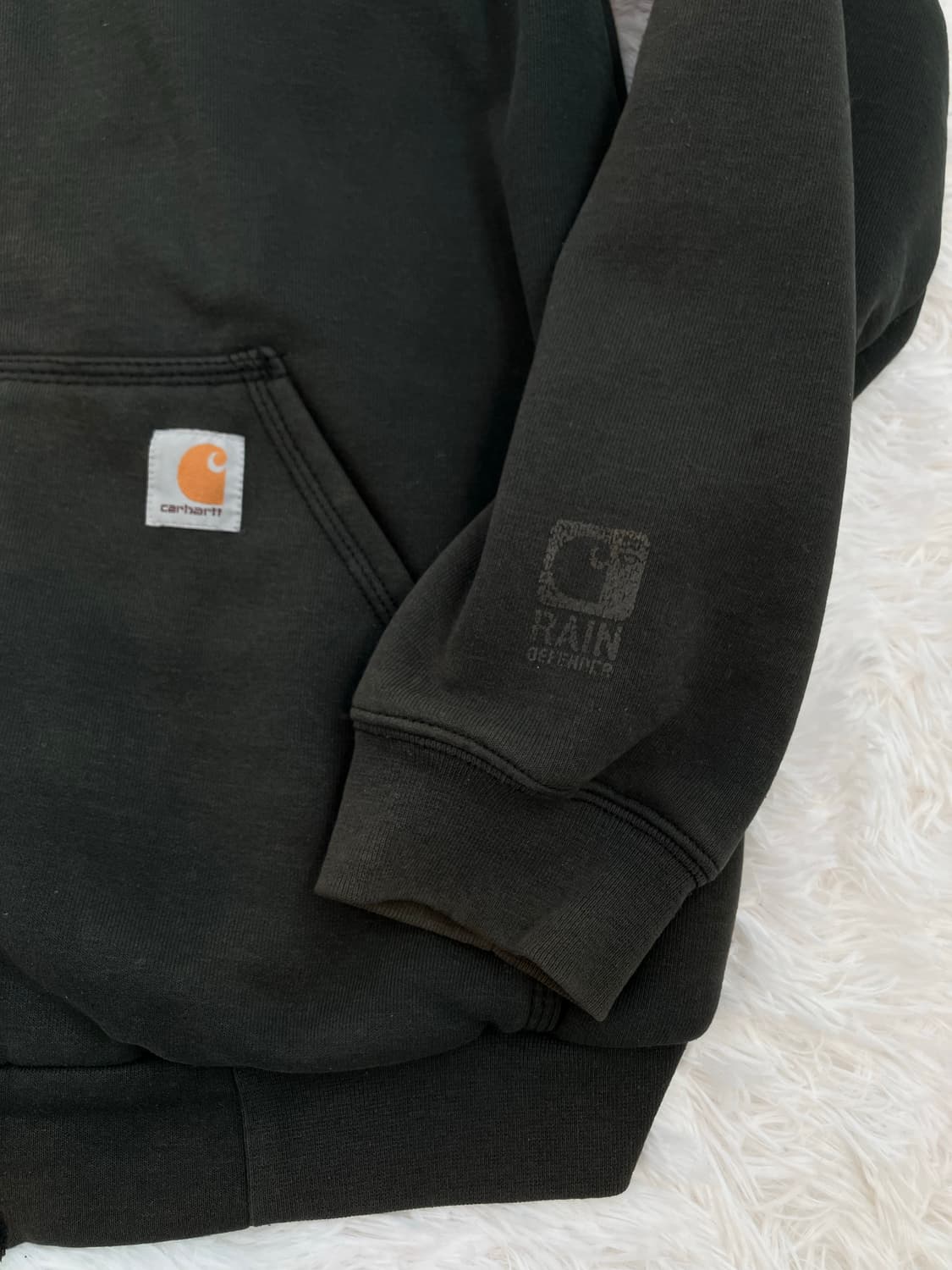  차콜 칼하트 후드 집업 y2k 스트릿 갸루 펑키 일본빈티지701  상품이미지8