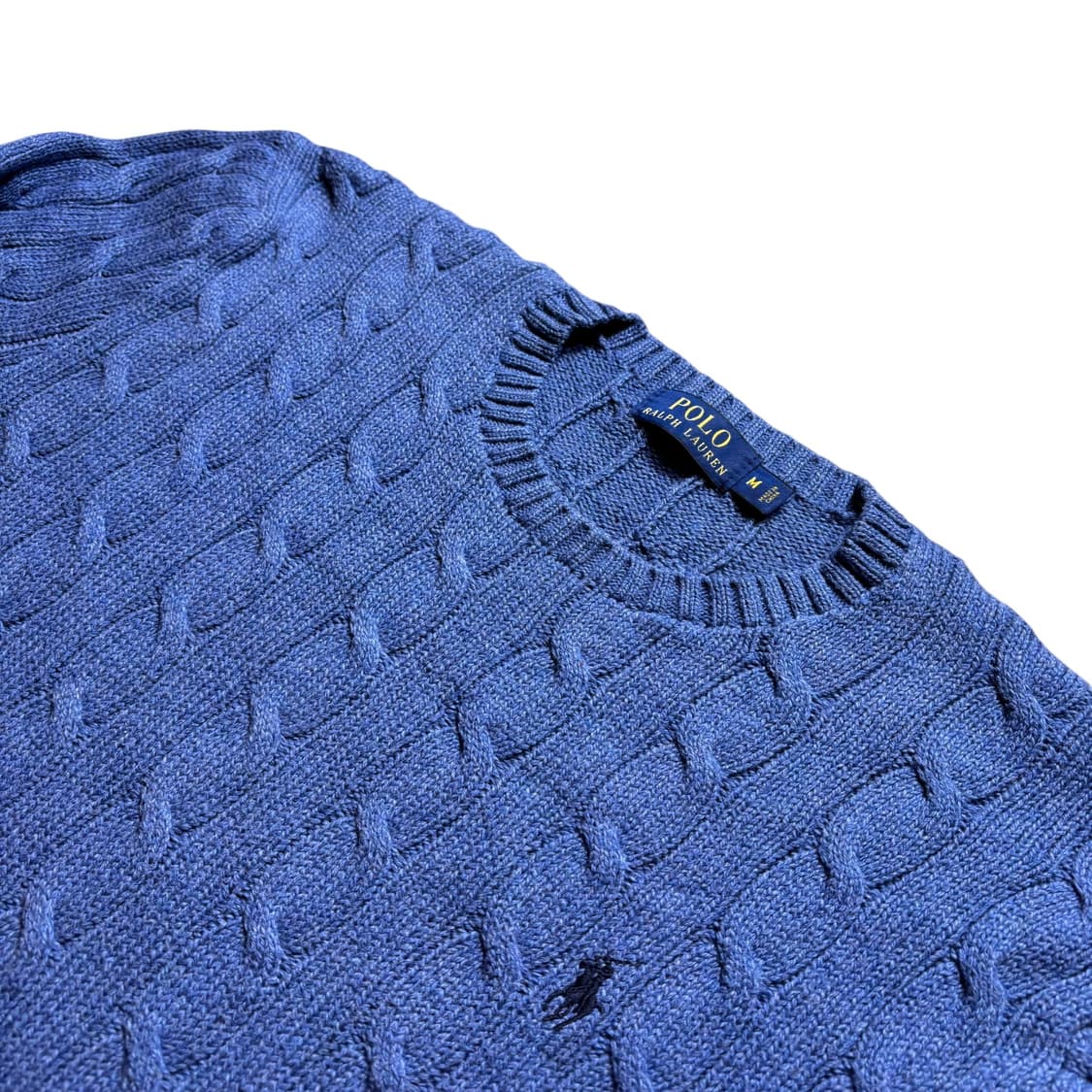 폴로 꽈배기 니트 상품이미지2