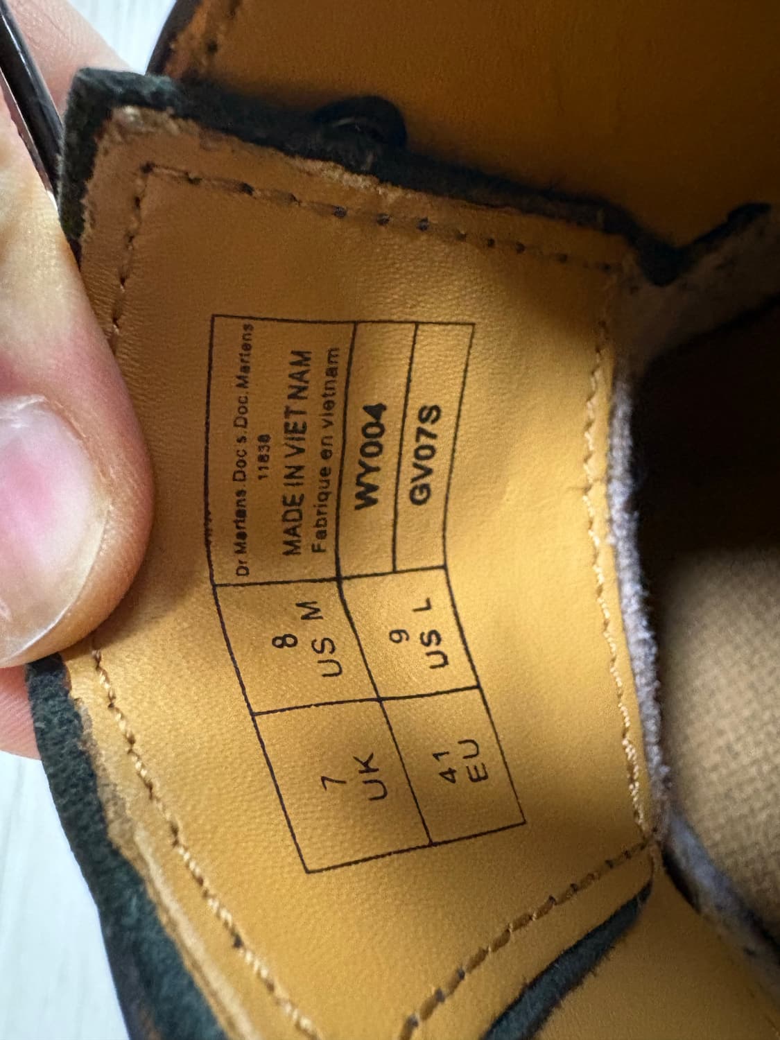 닥터마틴 1461 3홀 스무스 260 상품이미지7