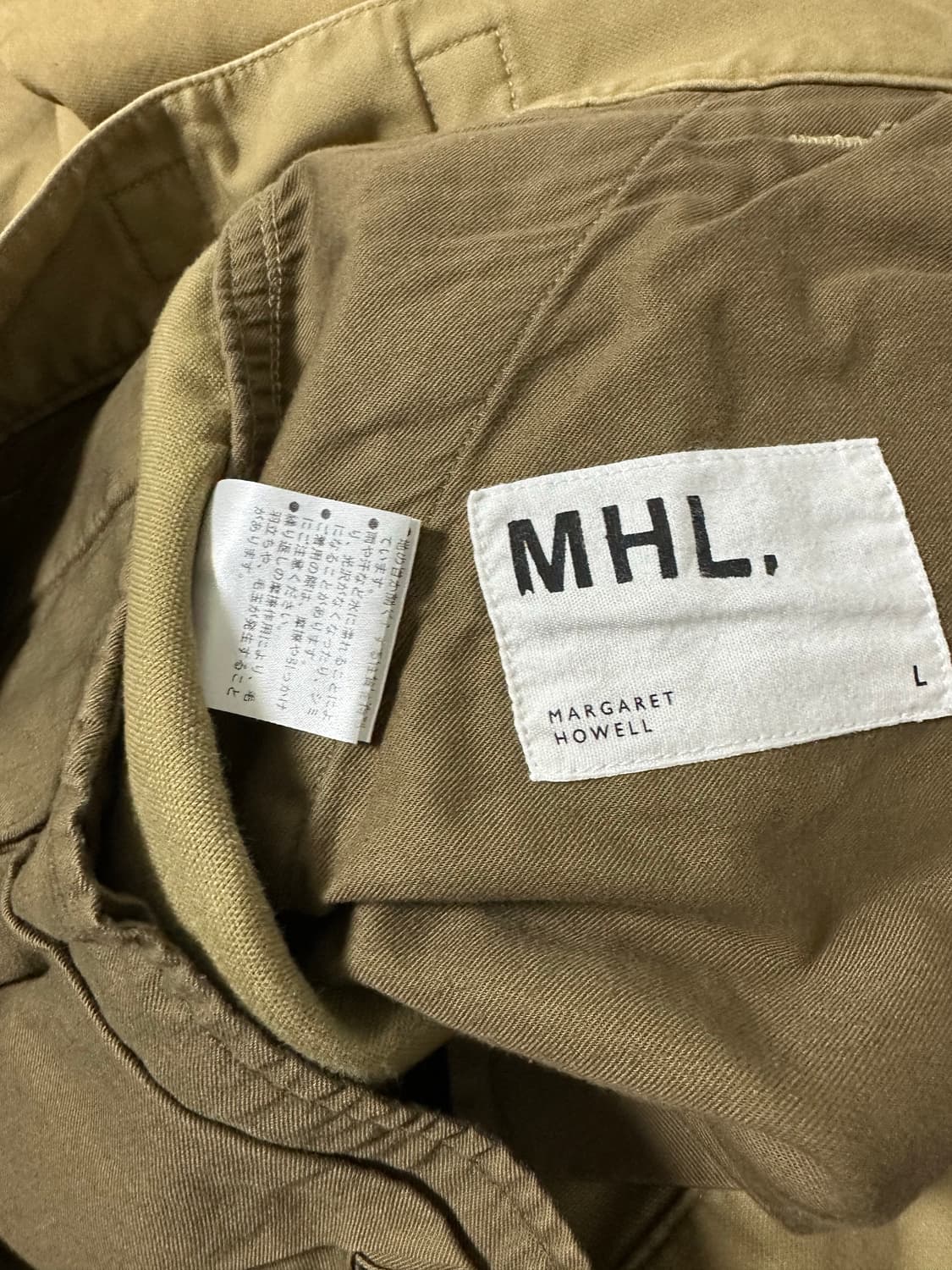 [L] MHL 마가렛 호웰 22fw 코튼팬츠 상품이미지4