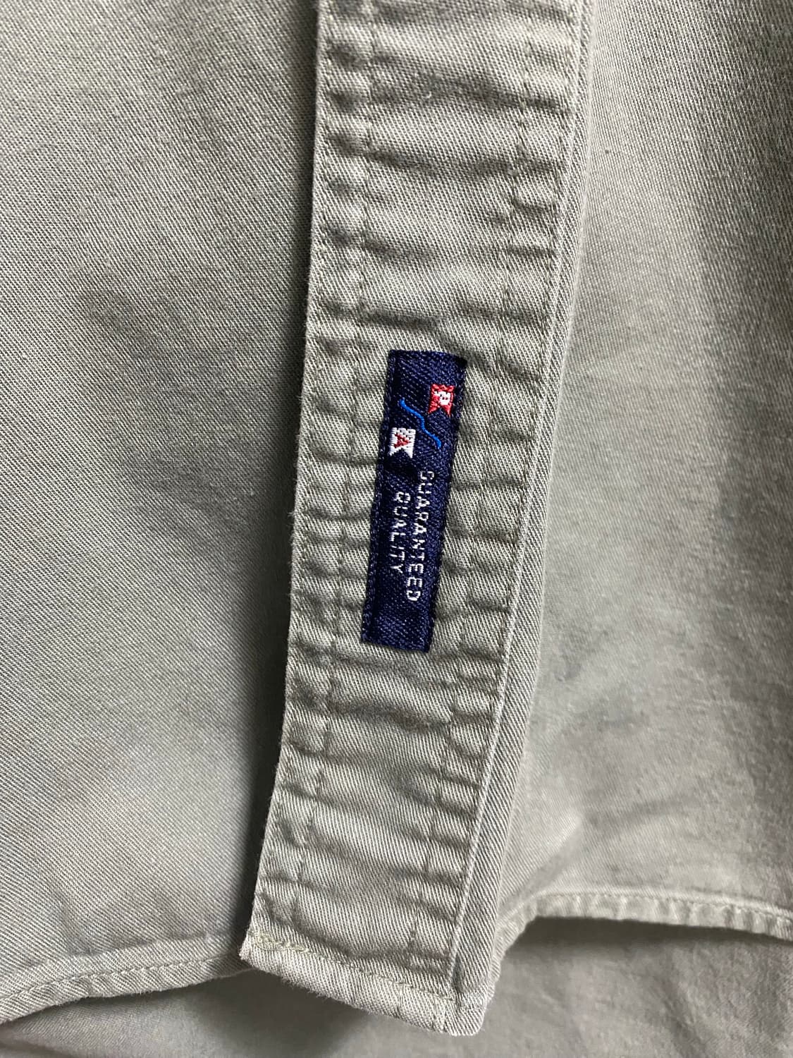 Port authority 90’s 알래스카 에어플레인 항공셔츠 상품이미지4