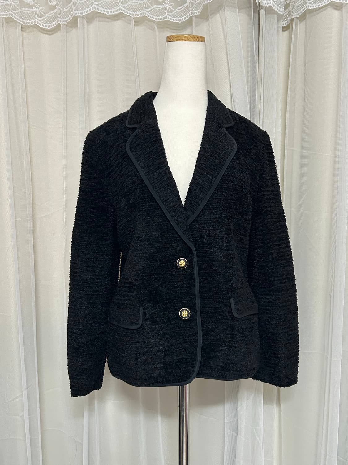 90s La vie en Rose 울 블레이져 코트  상품이미지1