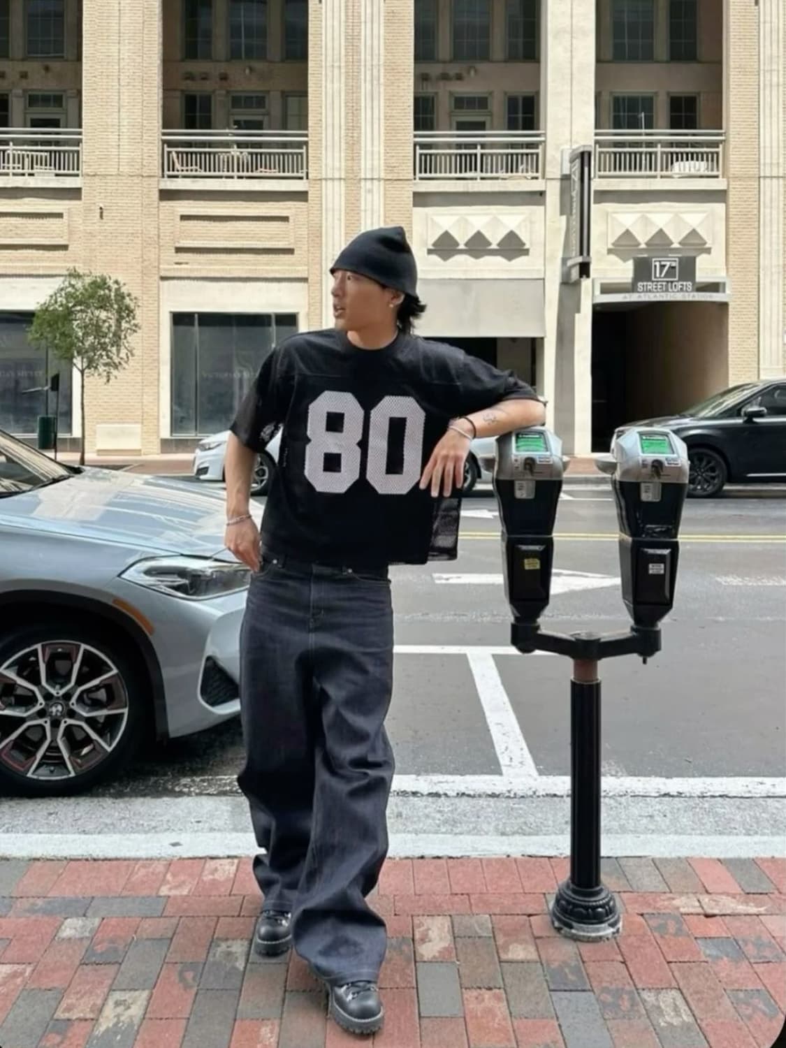 스투시 팀 80 져지 블랙 s 상품이미지1