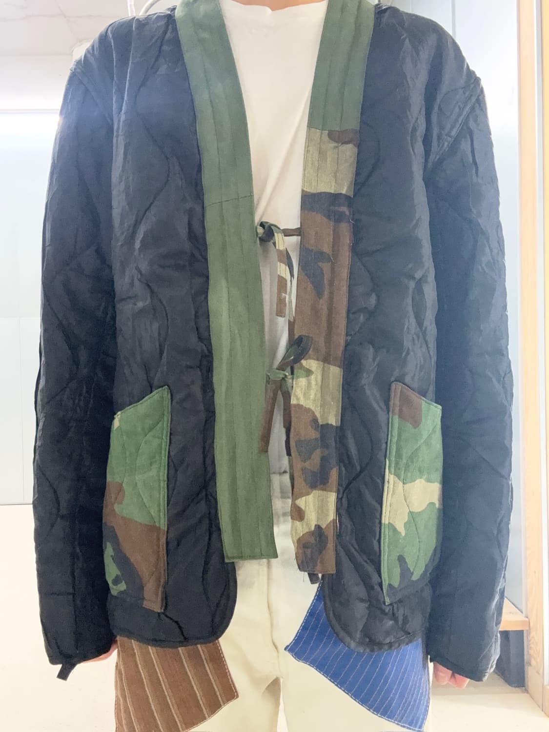 GAME OVER 방콕 브랜드 빈티지 커스텀 퀄팅자켓 깔깔이 상품이미지5