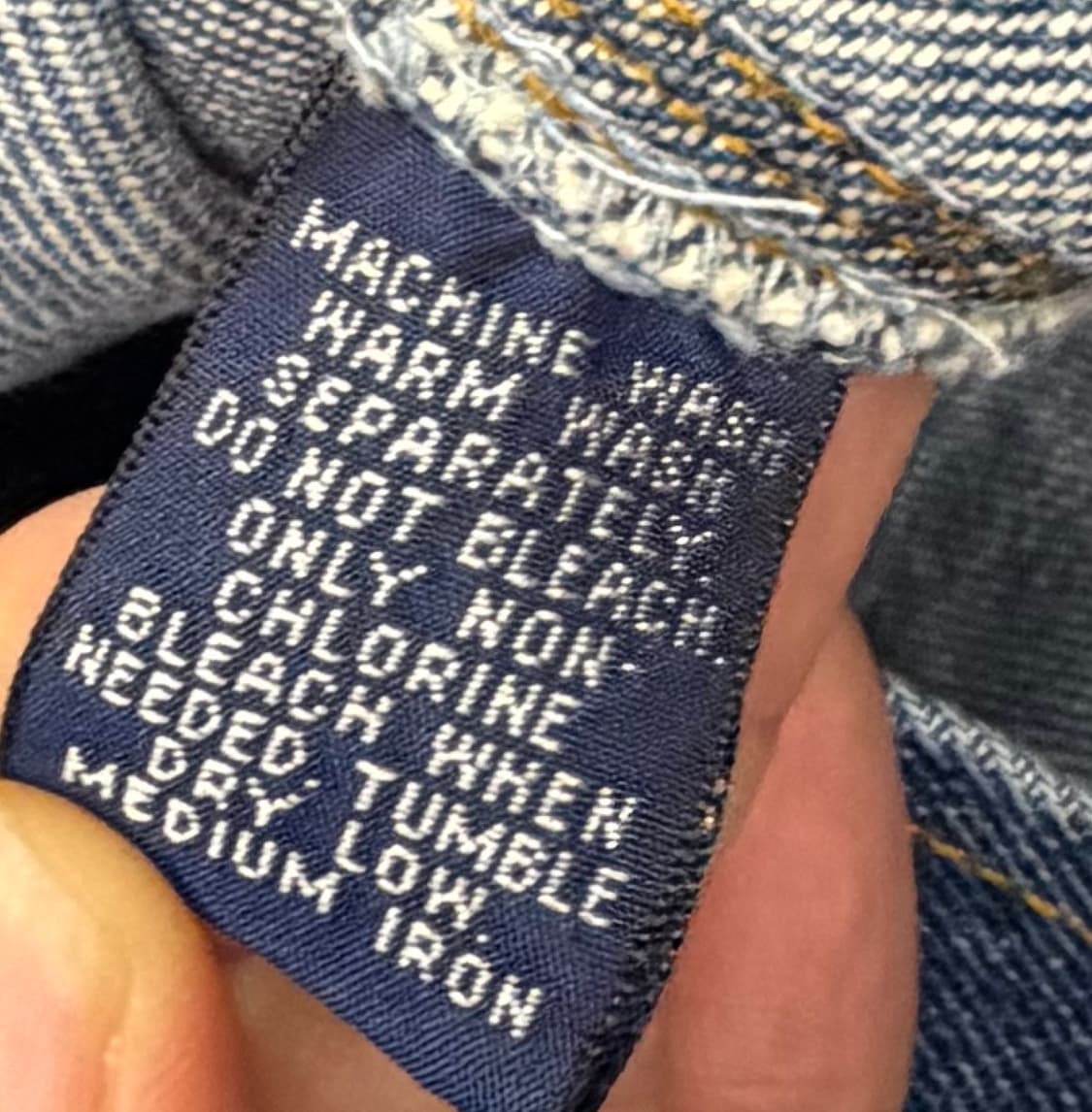 00s 폴로 랄프로렌 성조기 데님 자켓 상품이미지8