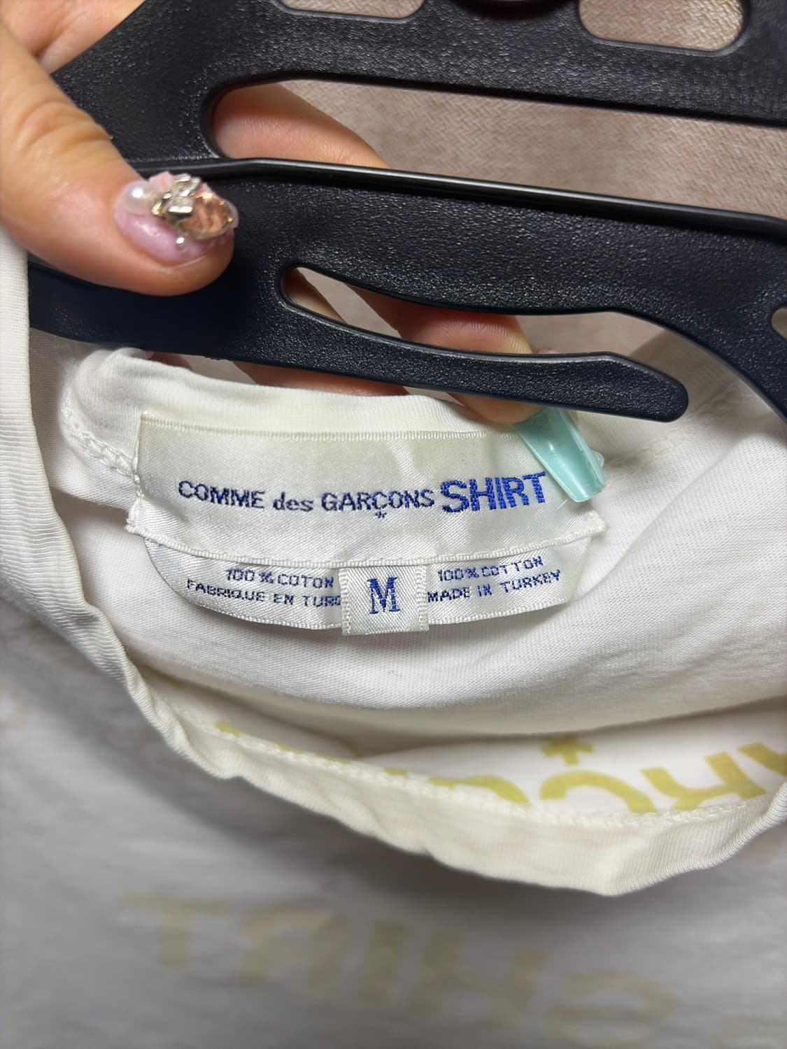 꼼데가르송 셔츠 그래픽 반팔 티셔츠 상품이미지4