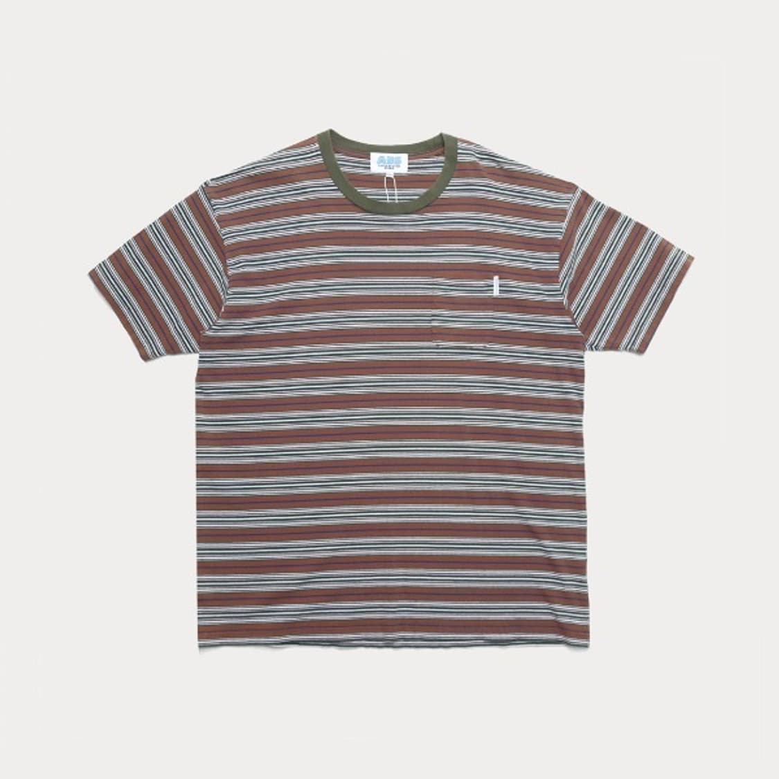 APPLE BUTTER STORE stripe pocket T 상품이미지1