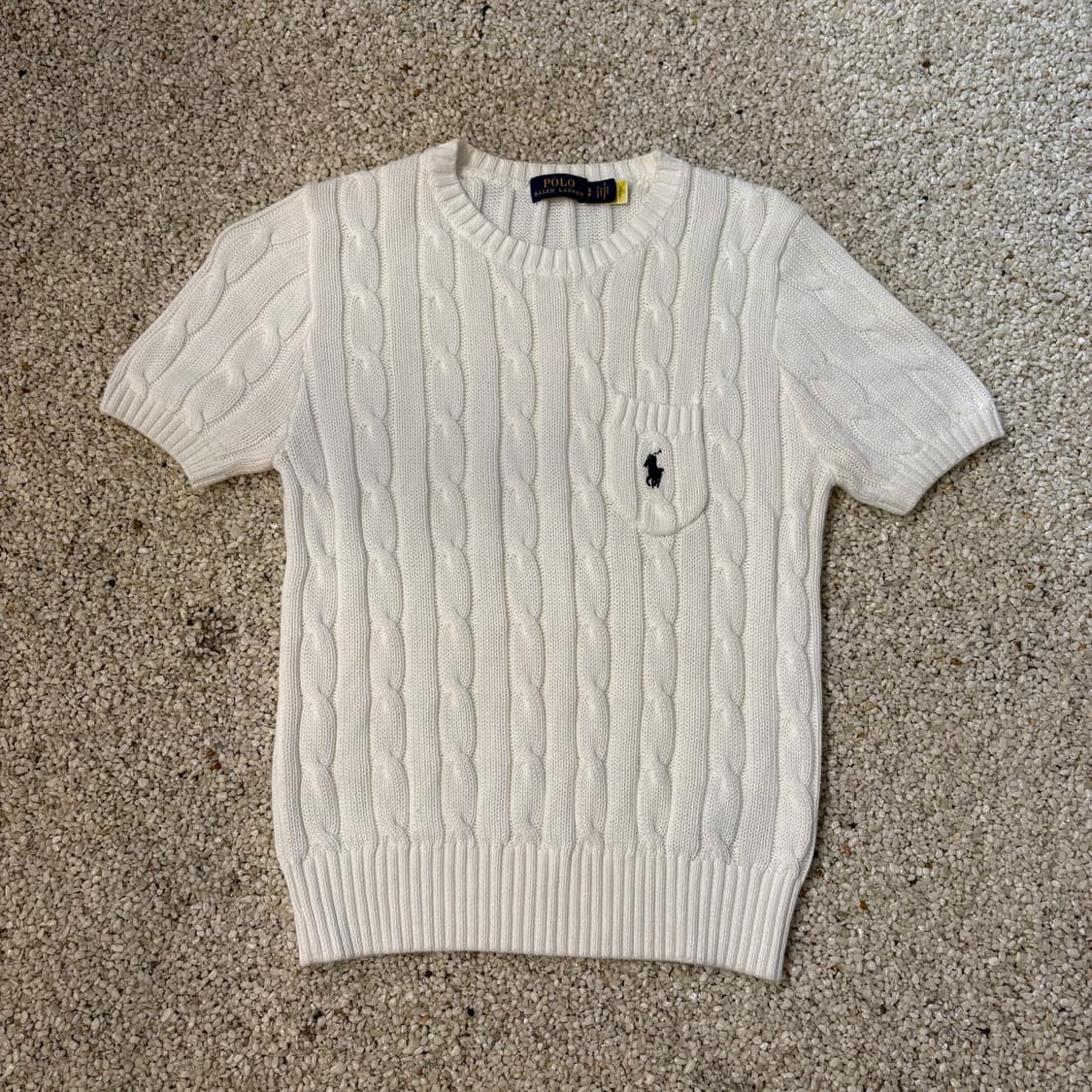 폴로 반팔 니트 상품이미지1