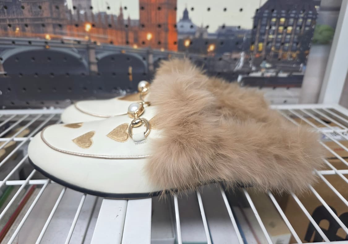 어그 여성 겨울슬리퍼 뮬슬리퍼 235~240 퍼 뮬로퍼 HD24 상품이미지5