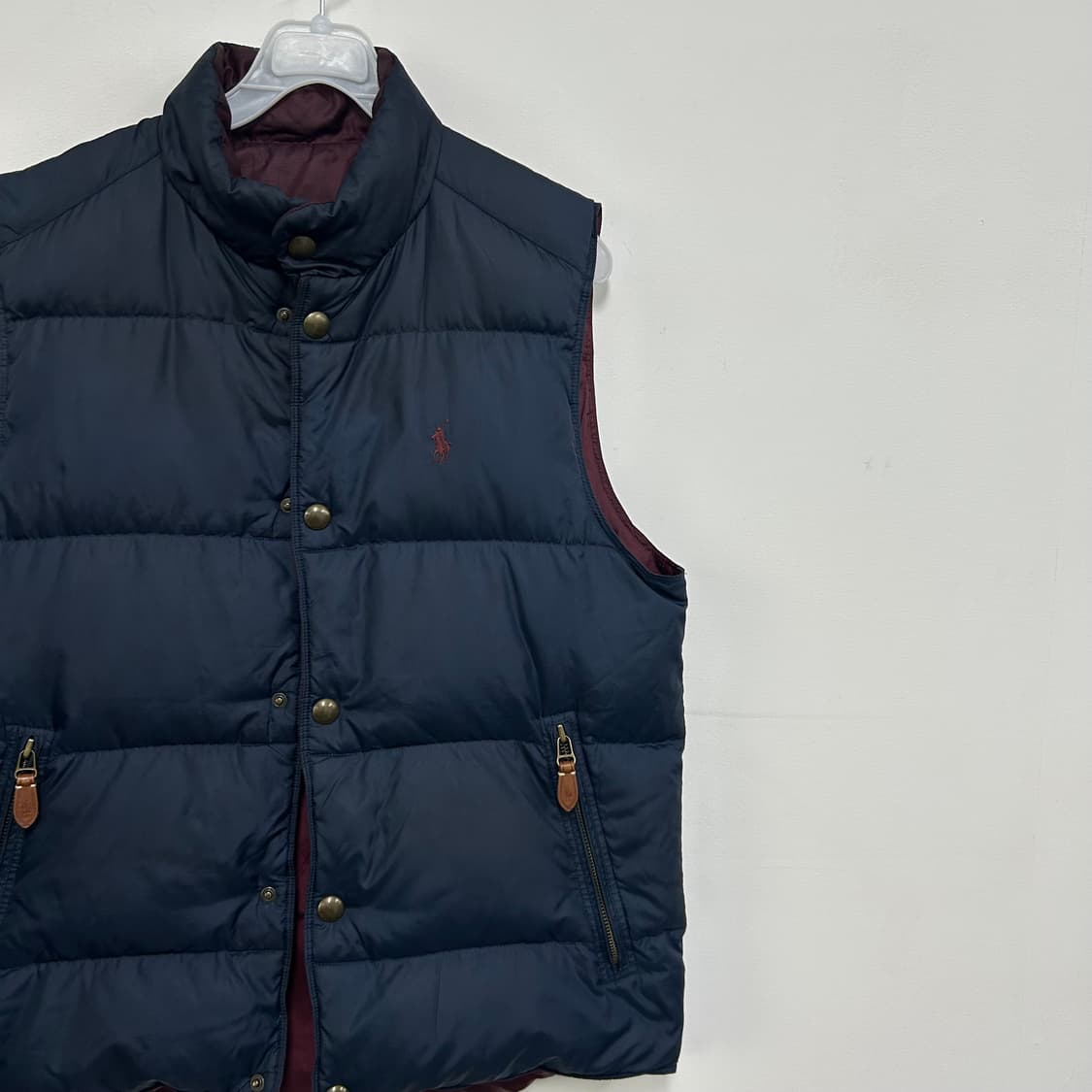 폴로 리버시블 패딩 조끼[1665] 상품이미지6