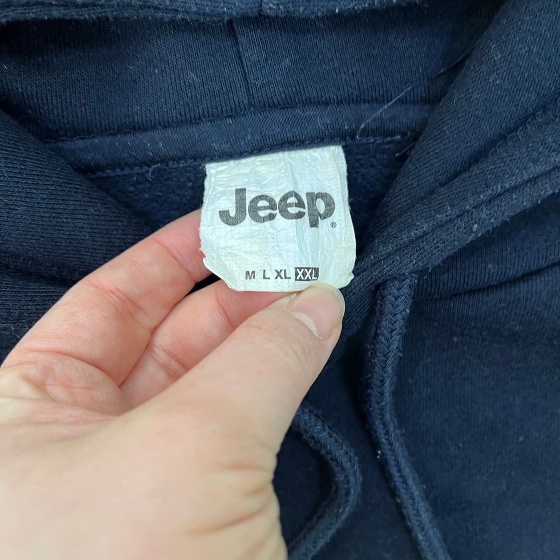 XXL 지프 로고 긴팔 후드 티셔츠 0304M 상품이미지2