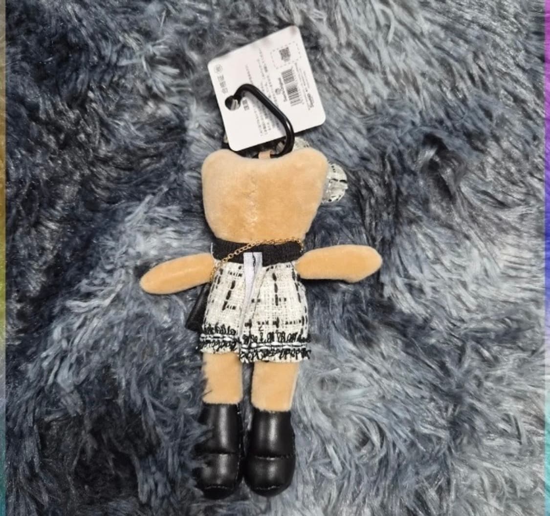 트위드 롱다리키티 키링 새상품 상품이미지2