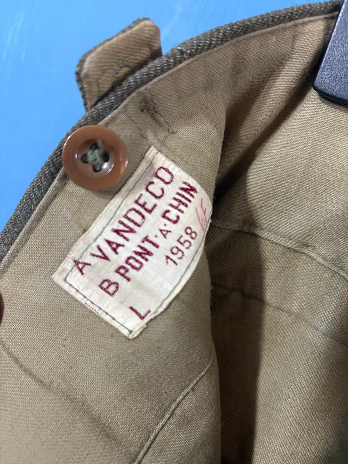 50’s Belgian Army Battle Dress Pant. 상품이미지7