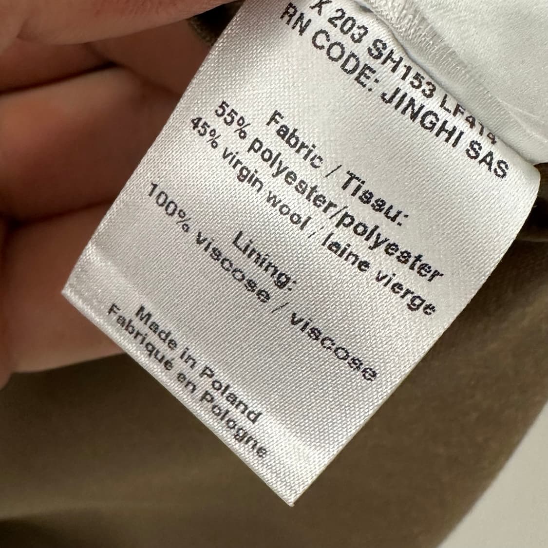 르메르 컨버터블 셔츠 s사이즈  상품이미지5