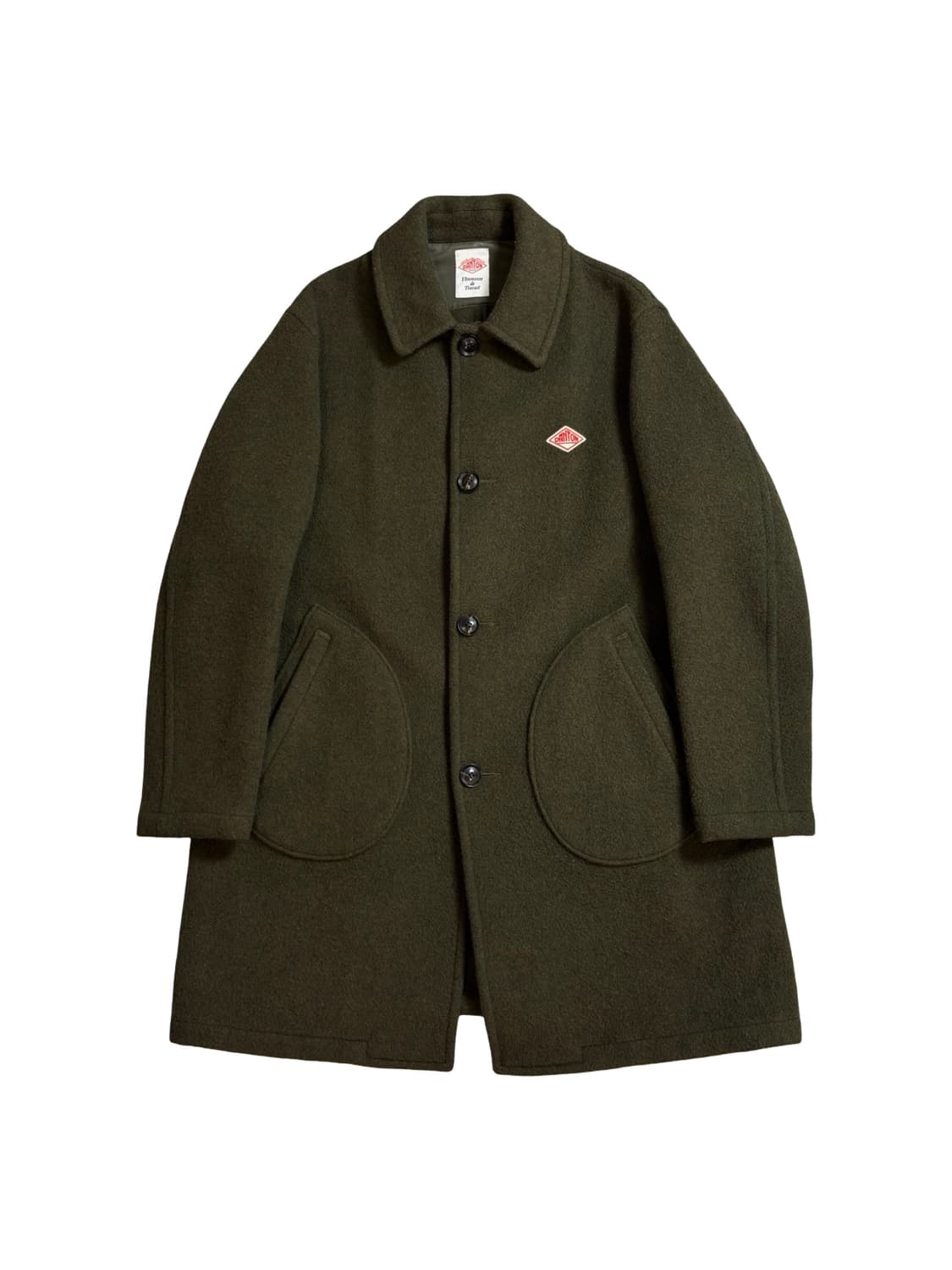 단톤 울 코트 카키 40 상품이미지1