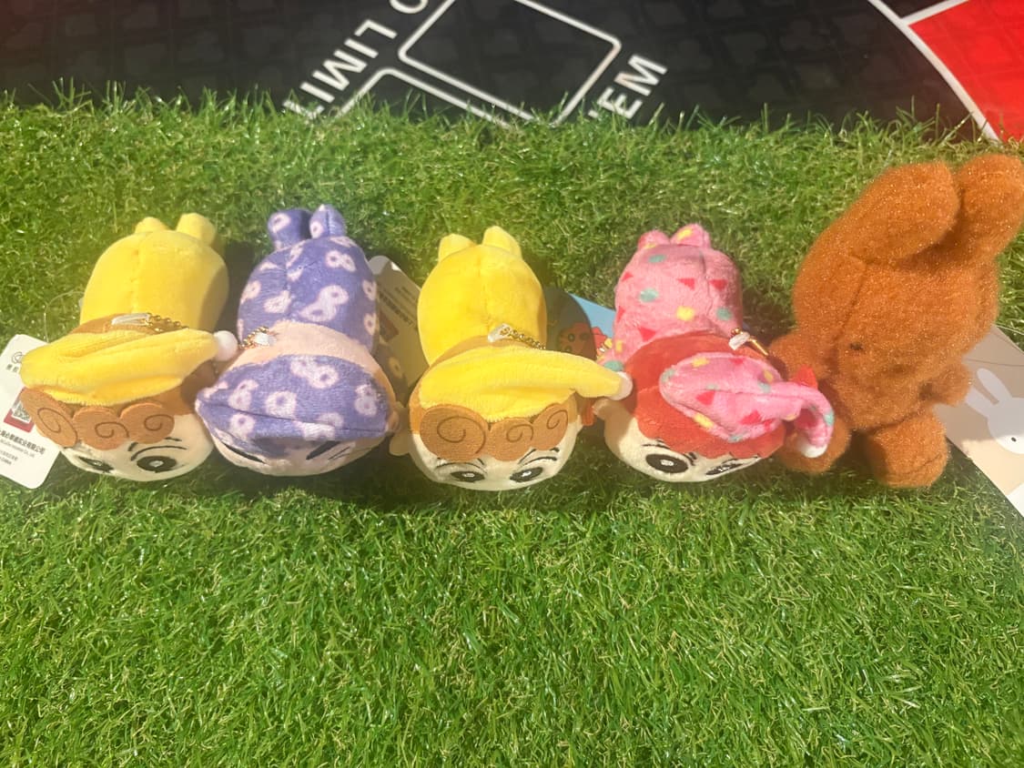 [새상품] 인형키링 5개 일괄 (짱구4+토끼1) 상품이미지2