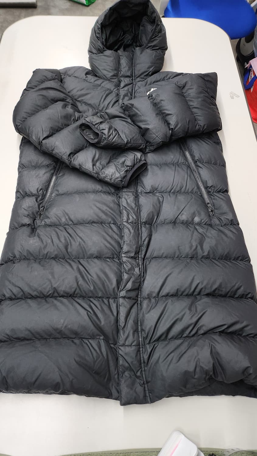 나이키 정품 롱패딩 XL 사이즈 지퍼고장 상품이미지1