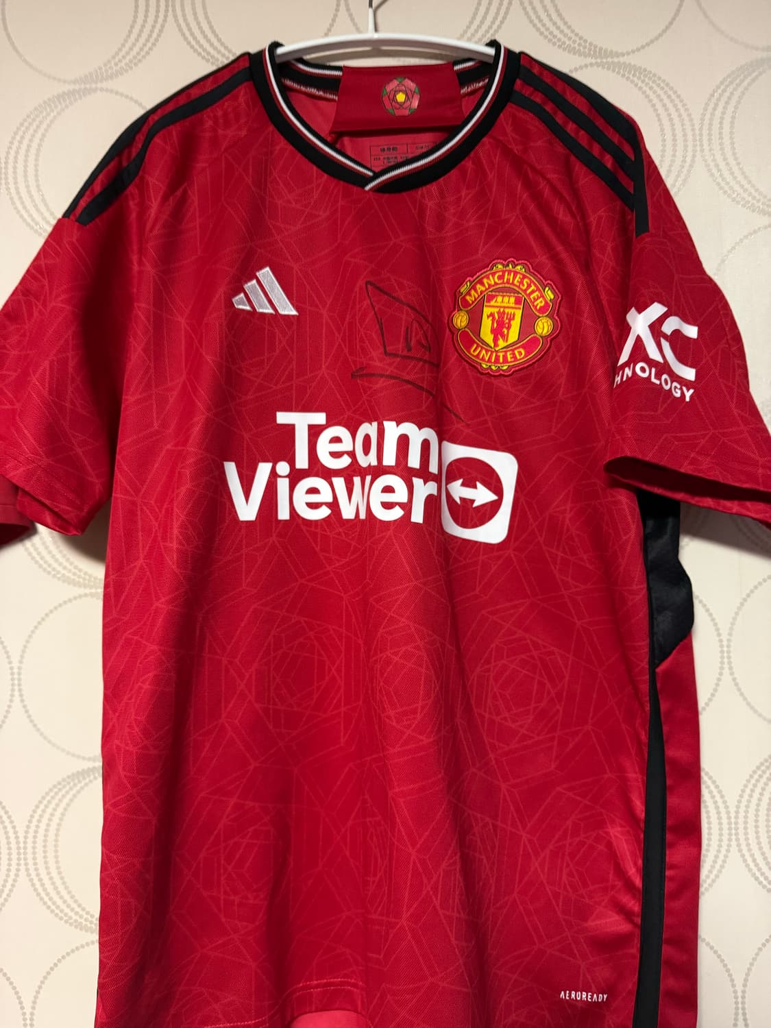 23-24 맨유 유니폼 퍼디난드 친필 싸인 상품이미지1