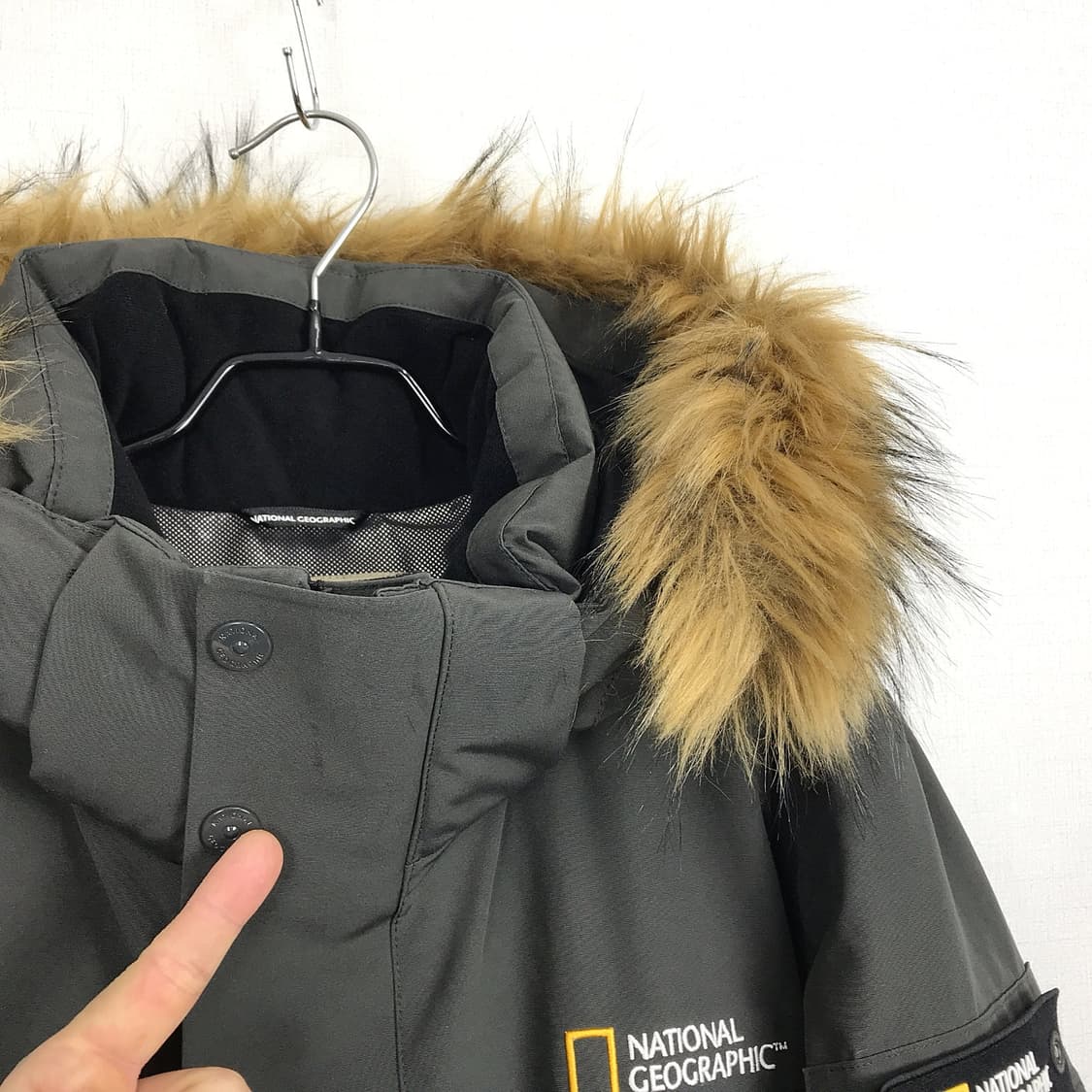 내셔널지오그래픽 벨루가 덕다운 패딩 점퍼 남성110 상품이미지3