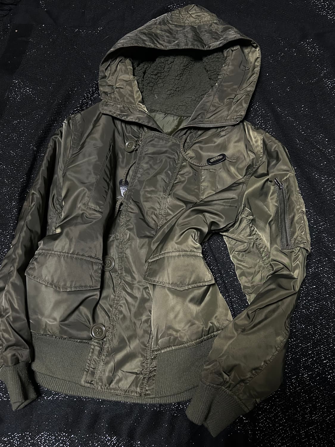 2000s JPN 밀리터리 n2b 야상 숏 자켓 상품이미지1