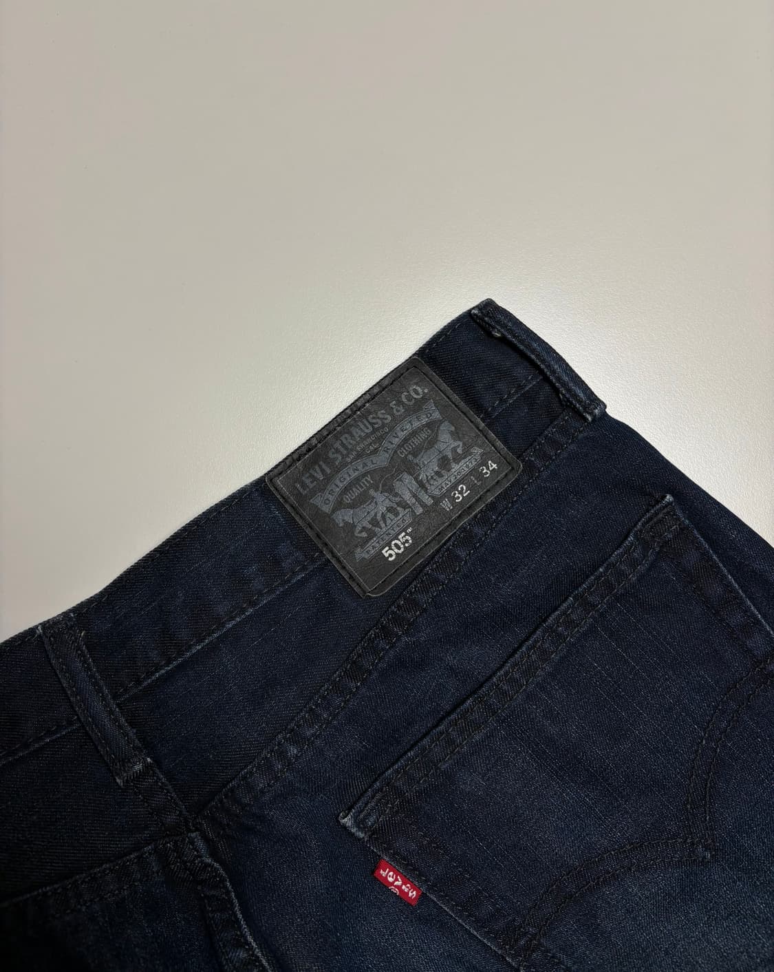 리바이스 505 레귤러 스트레이트 데님팬츠 상품이미지3