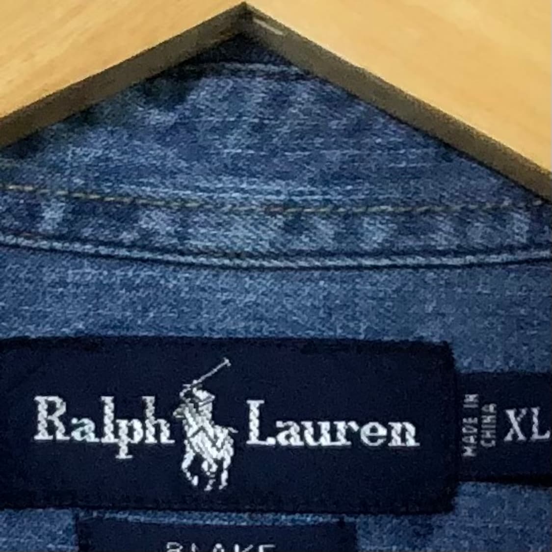 Xxl 폴로 데님 셔츠 상품이미지3