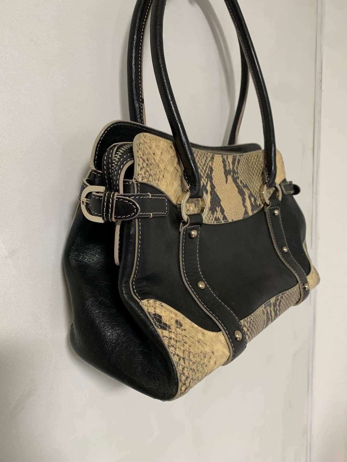 닥스 악어가죽 숄더백 상품이미지4