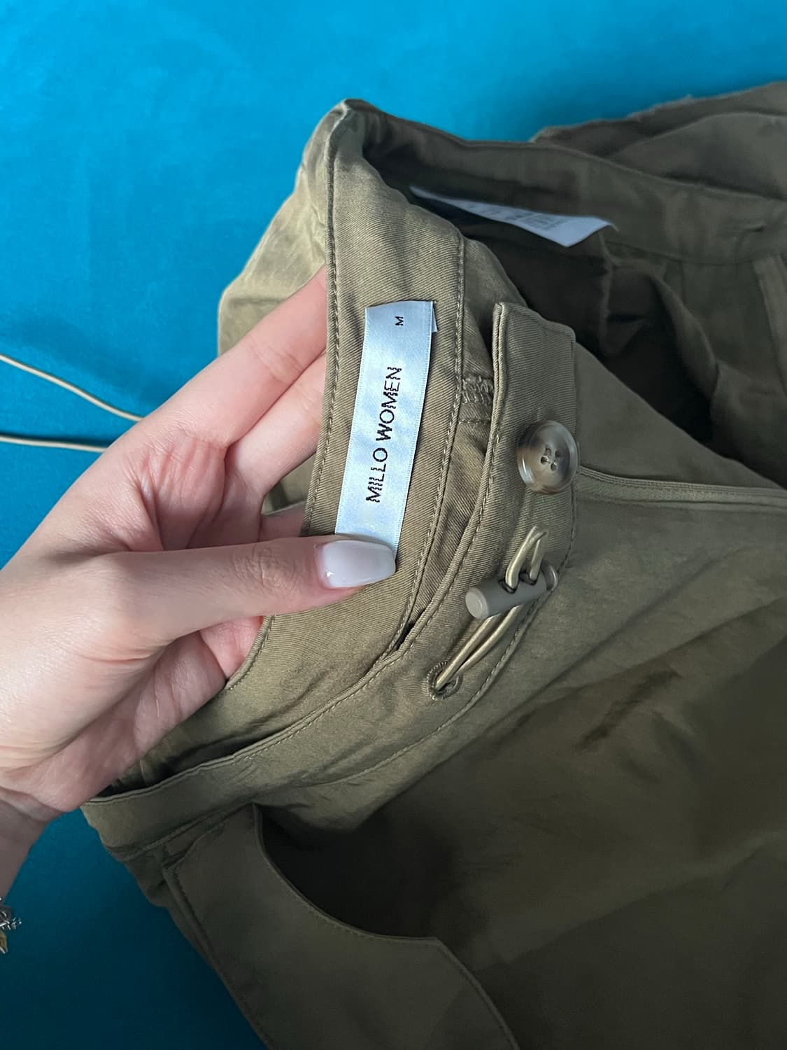 밀로 우먼 파라슈트 팬츠 카고 팬츠 리본 상품이미지8