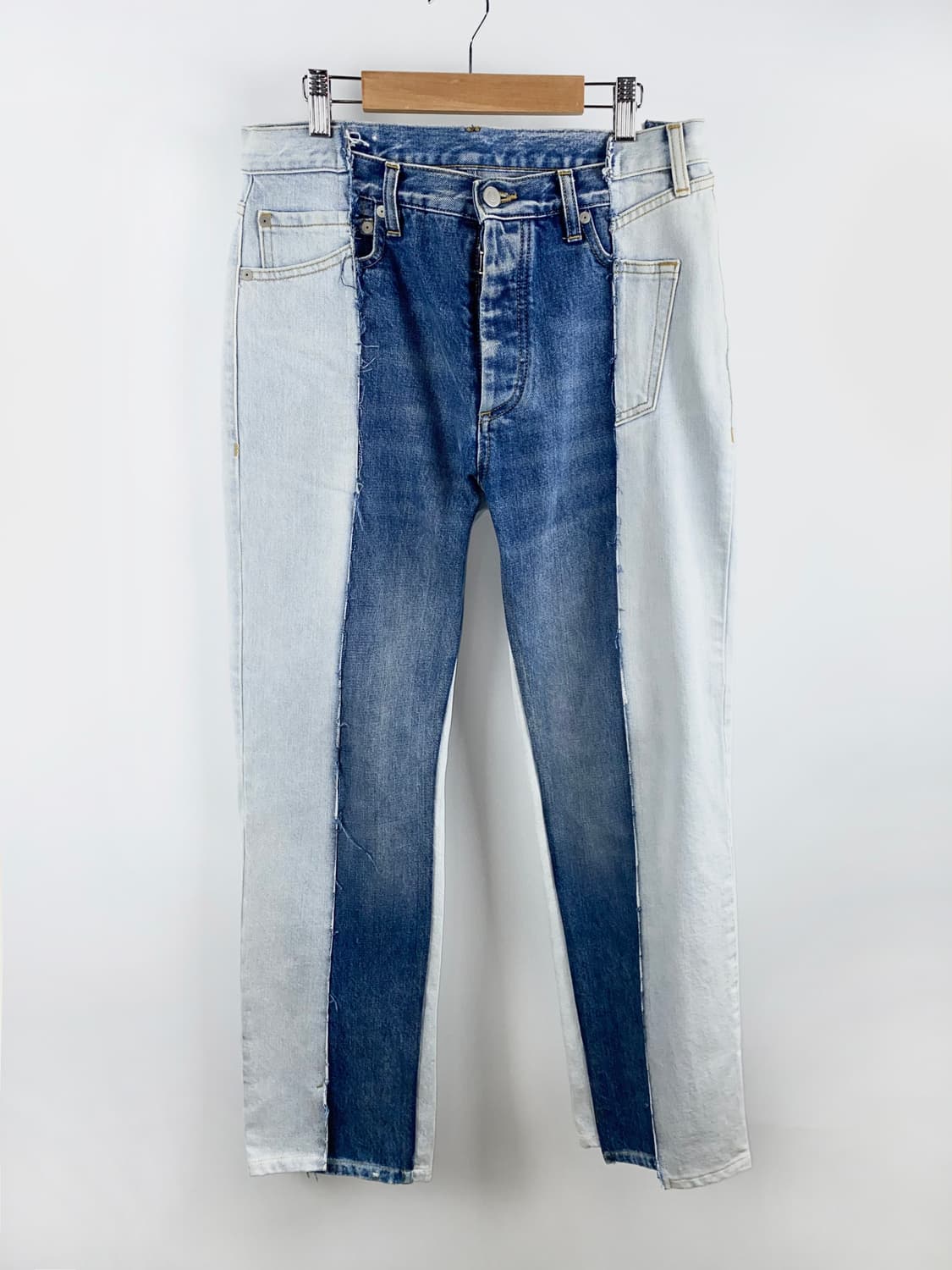 unbalance docking denim jean  상품이미지3