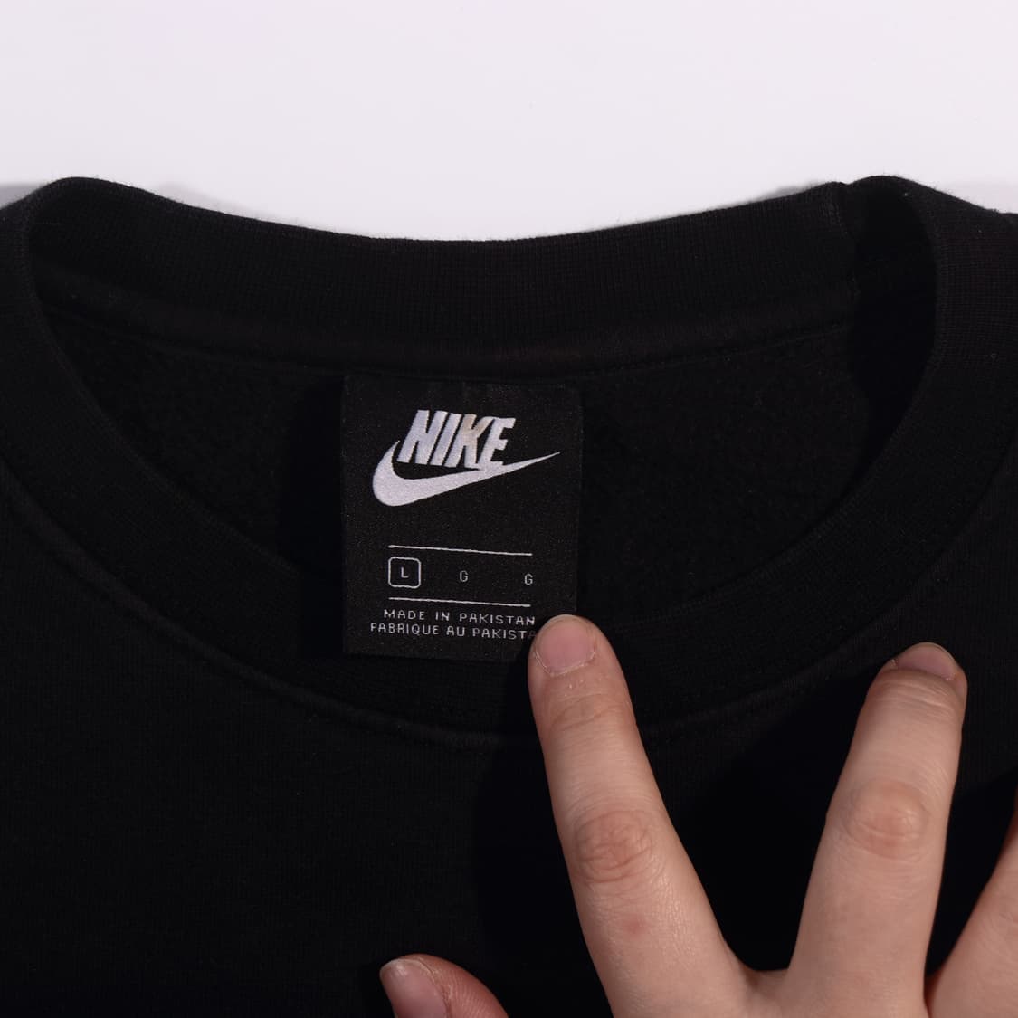 나이키 자수로고 기모맨투맨 B587 상품이미지3