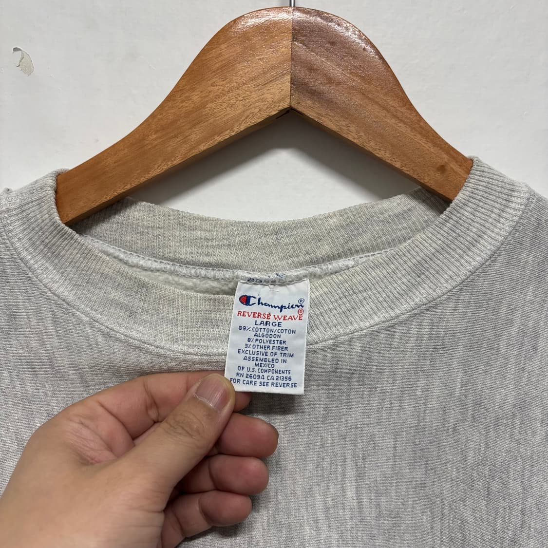 챔피온 90s 리버스위브 하버드 맨투맨 상품이미지4