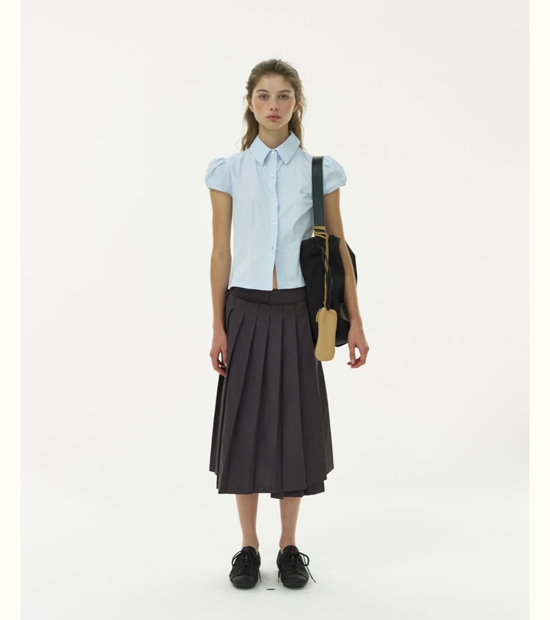 ribbonbit lovi cap sleeve blouse 상품이미지2