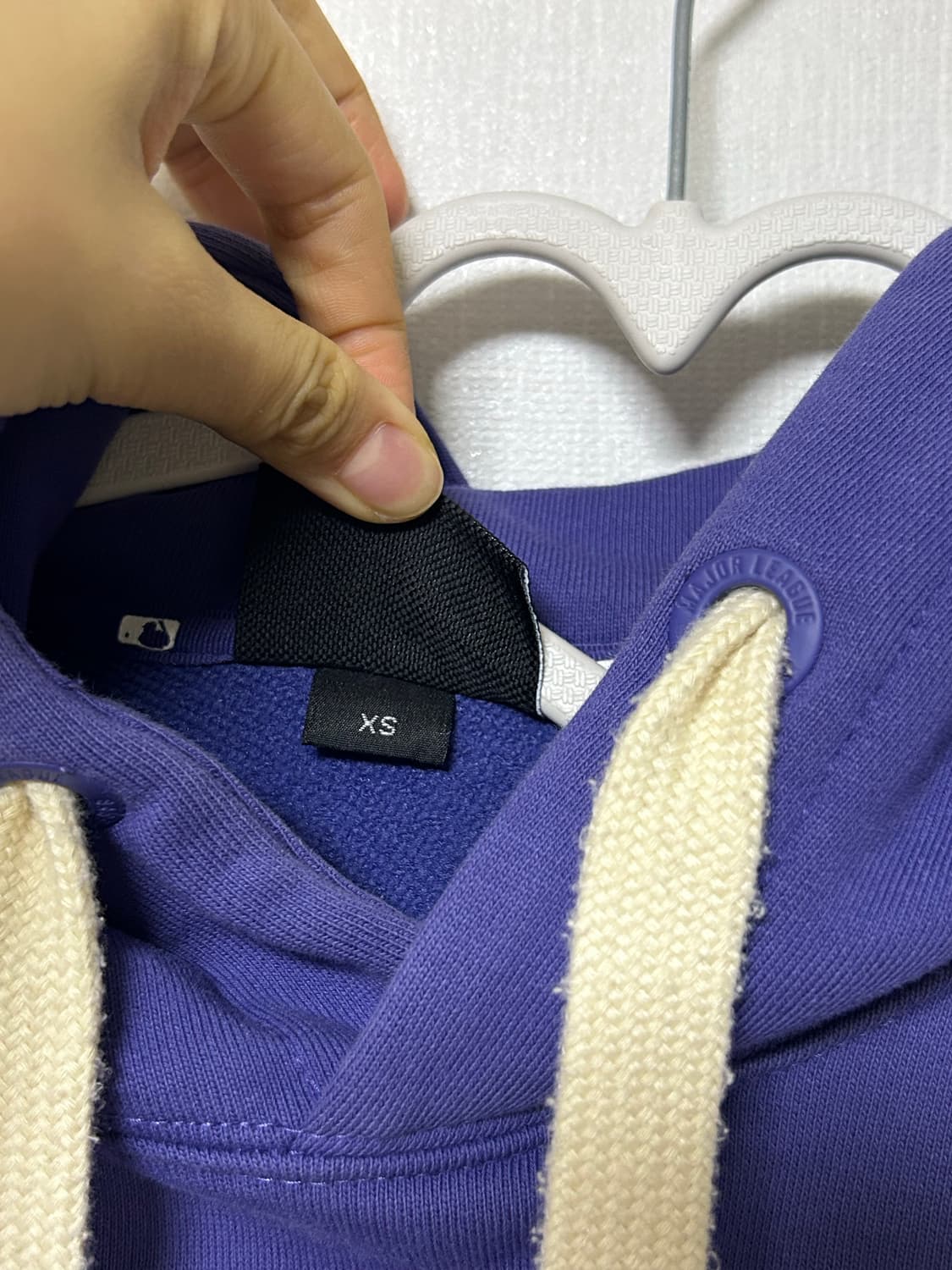 MLB 뉴욕 양키스 후드티 보라색 상품이미지4