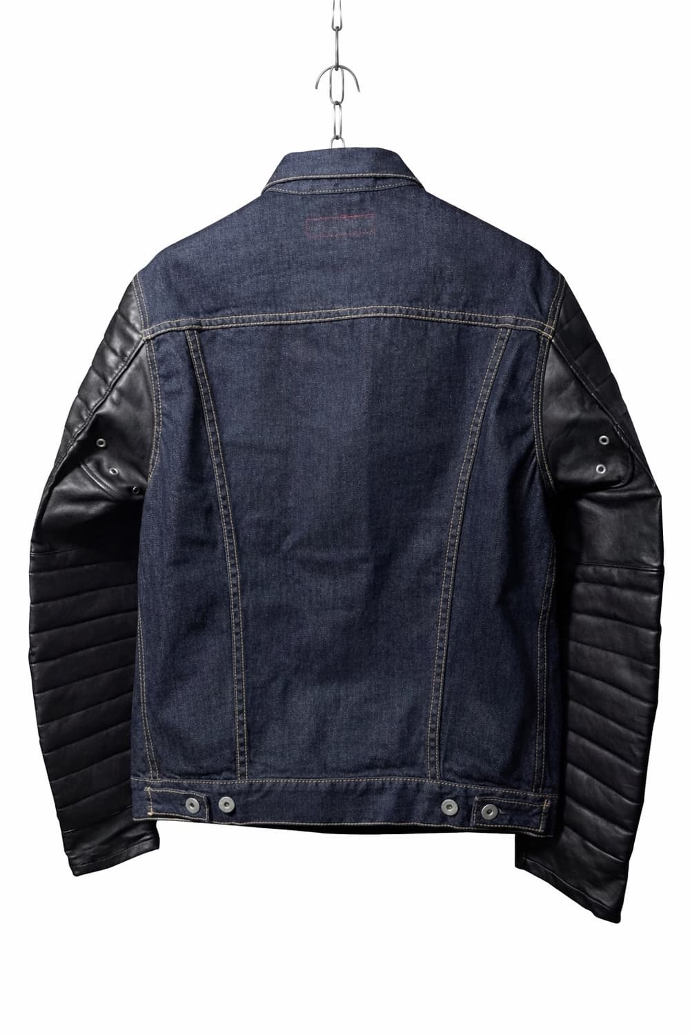 준야와타나베x리바이스 레더 슬리브 데님 자켓 상품이미지6