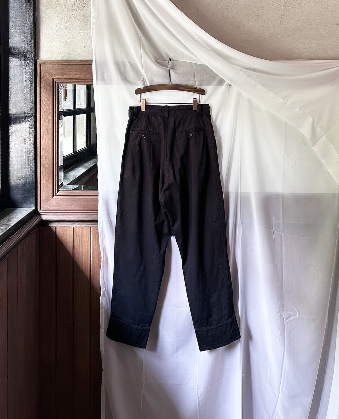 Y'S cotton cropped pants 상품이미지6