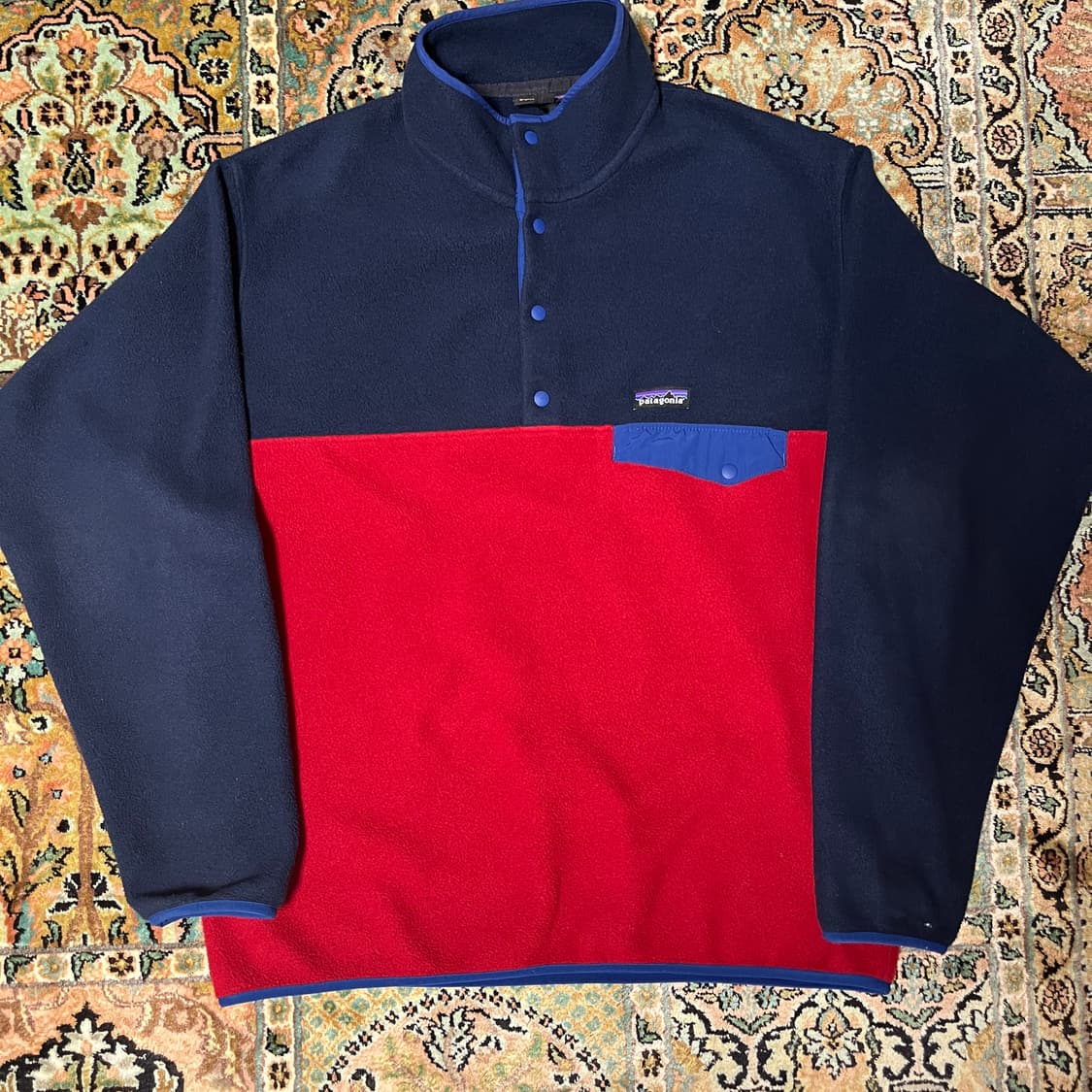 [L] 파타고니아 신칠라 투톤 풀오버 자켓 상품이미지1