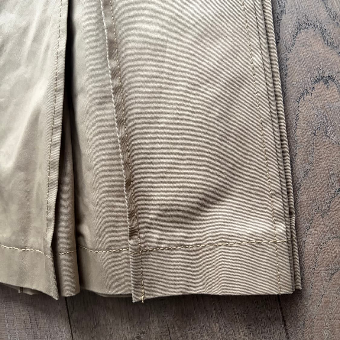 Zipper Detail Pleats Skirt 상품이미지5