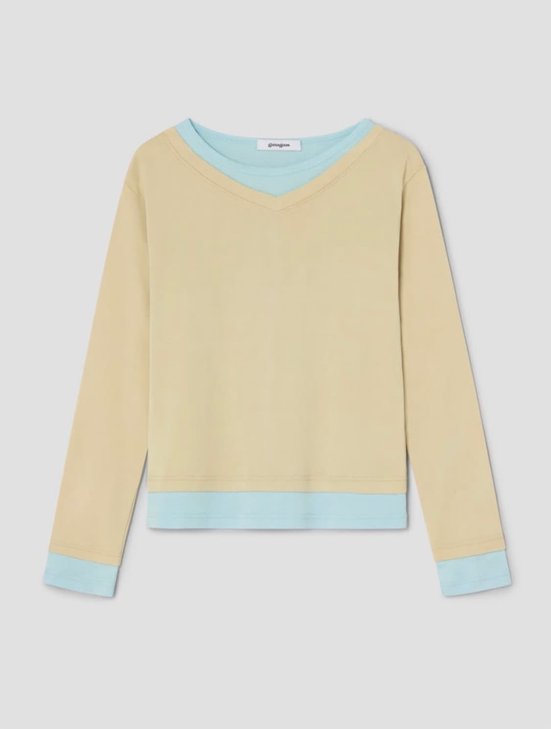 gimaguas 기마구아스 sam layered t-shirt (s) 상품이미지1