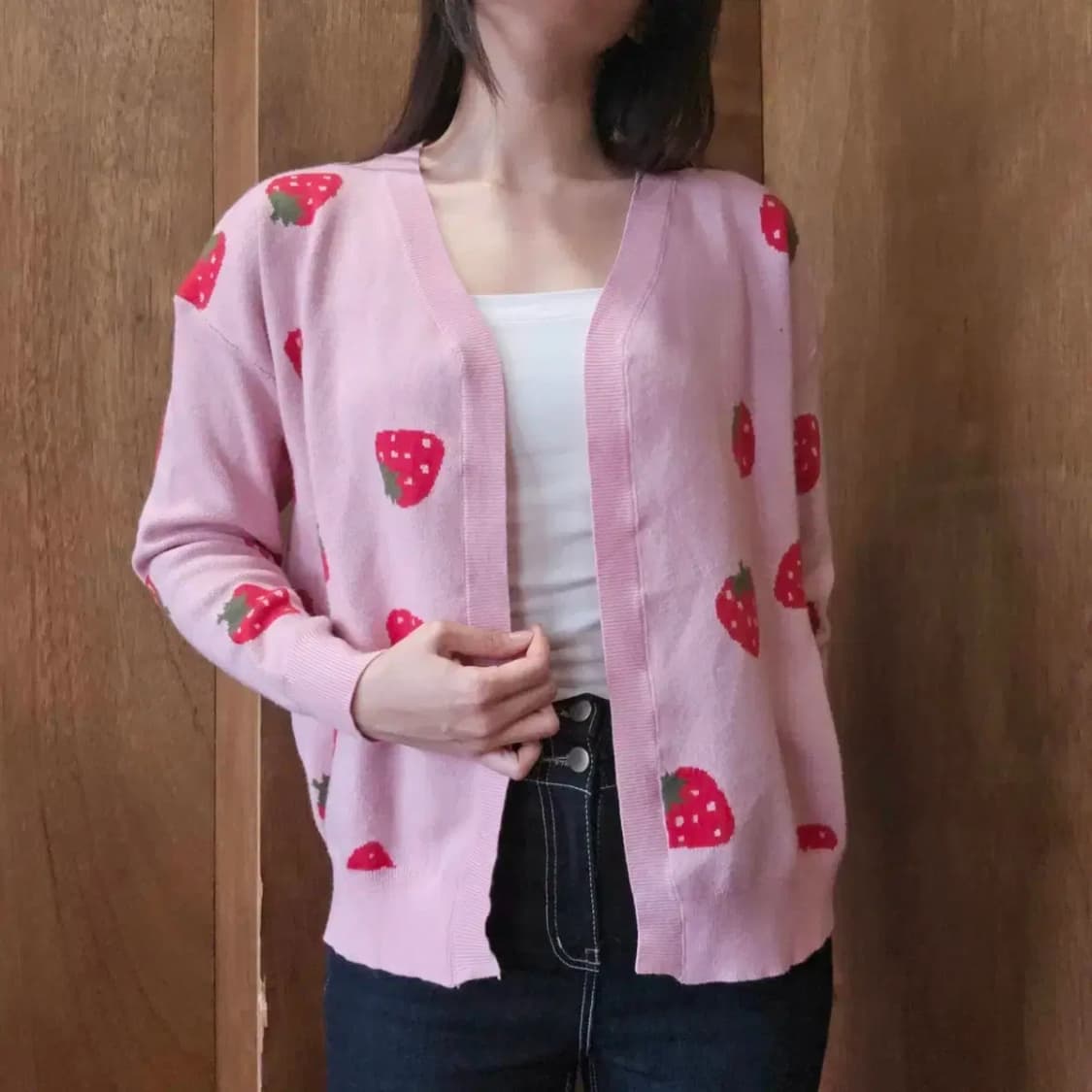 새상품) 딸기 가디건(s) 상품이미지3