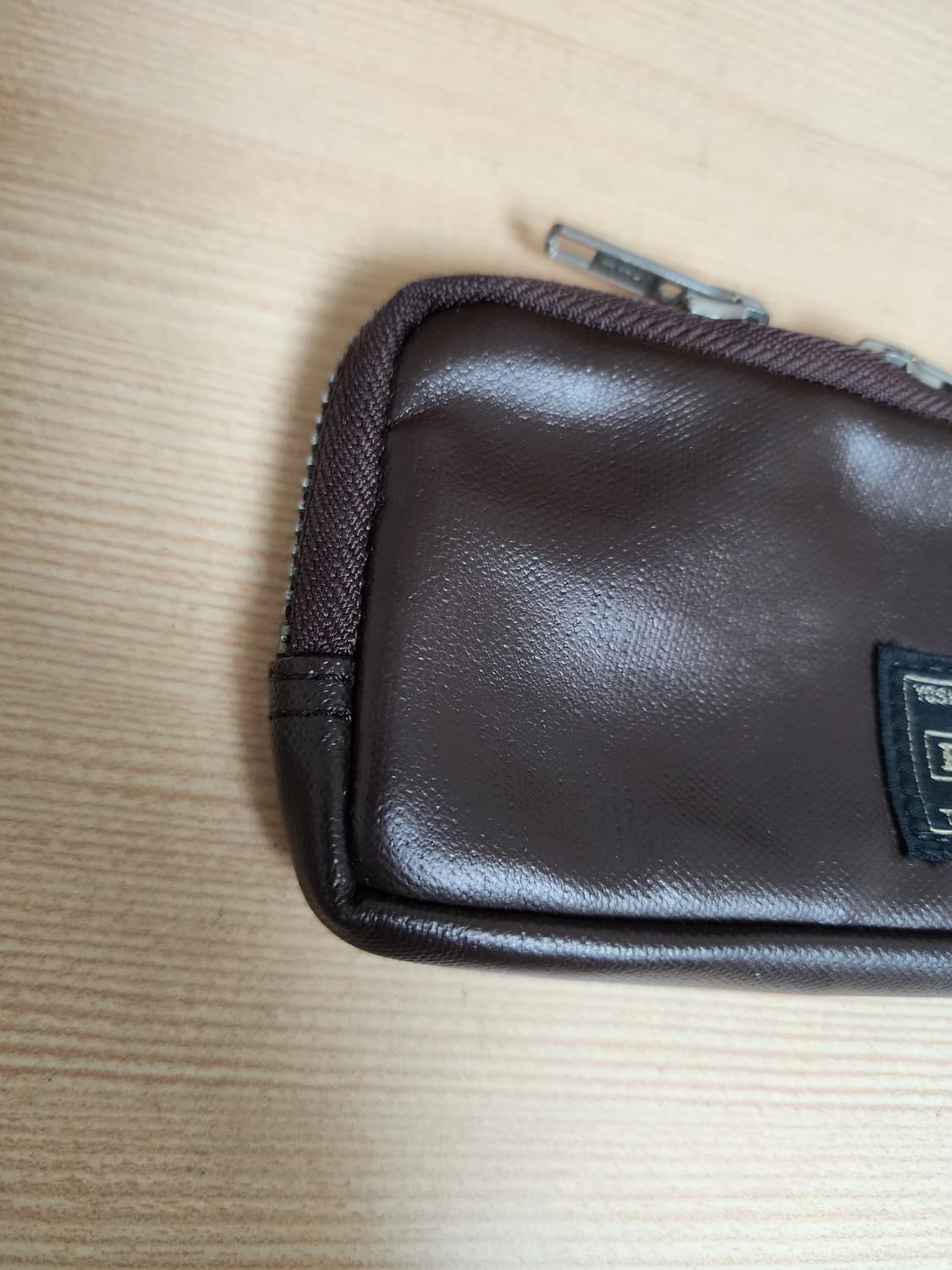 요시다포터 프리스타일 멀티코인 케이스 브라운 상품이미지3