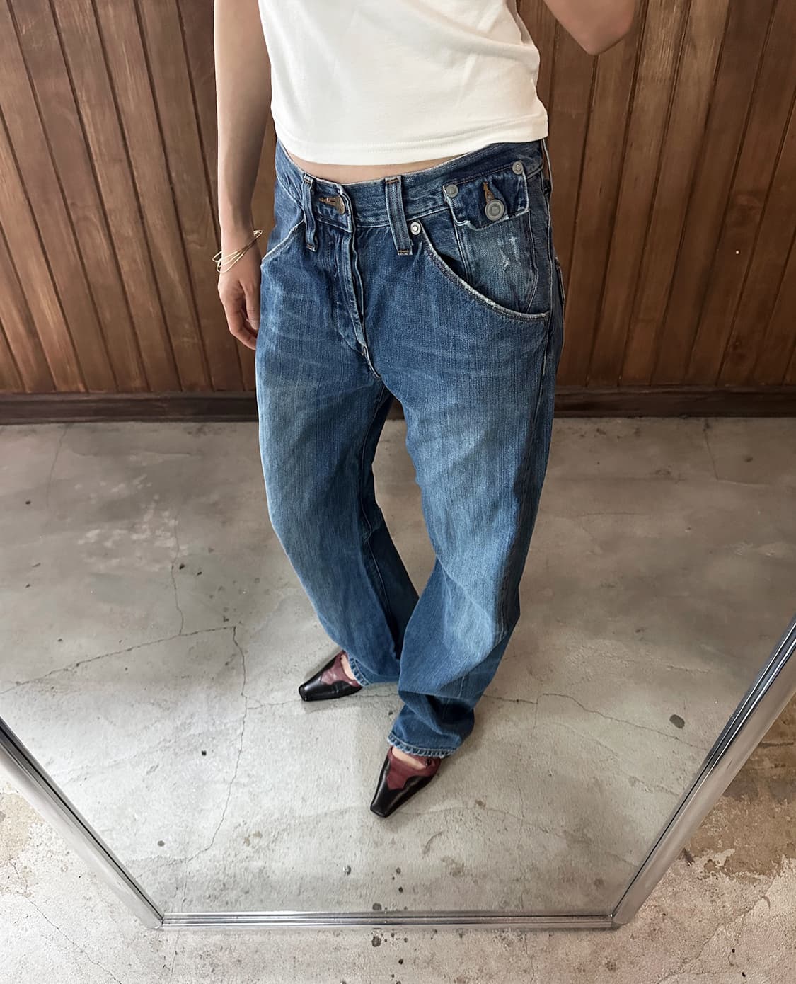 LEVI'S engineered coin pocket w28 상품이미지1