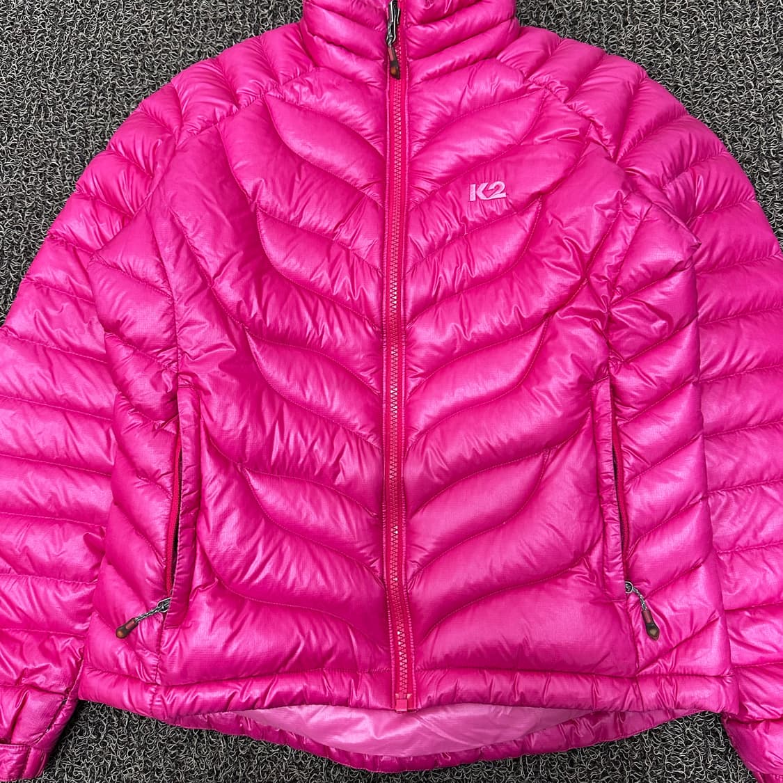 K2 케이투 여성 구스다운 패딩 핑크 90사이즈 상품이미지4