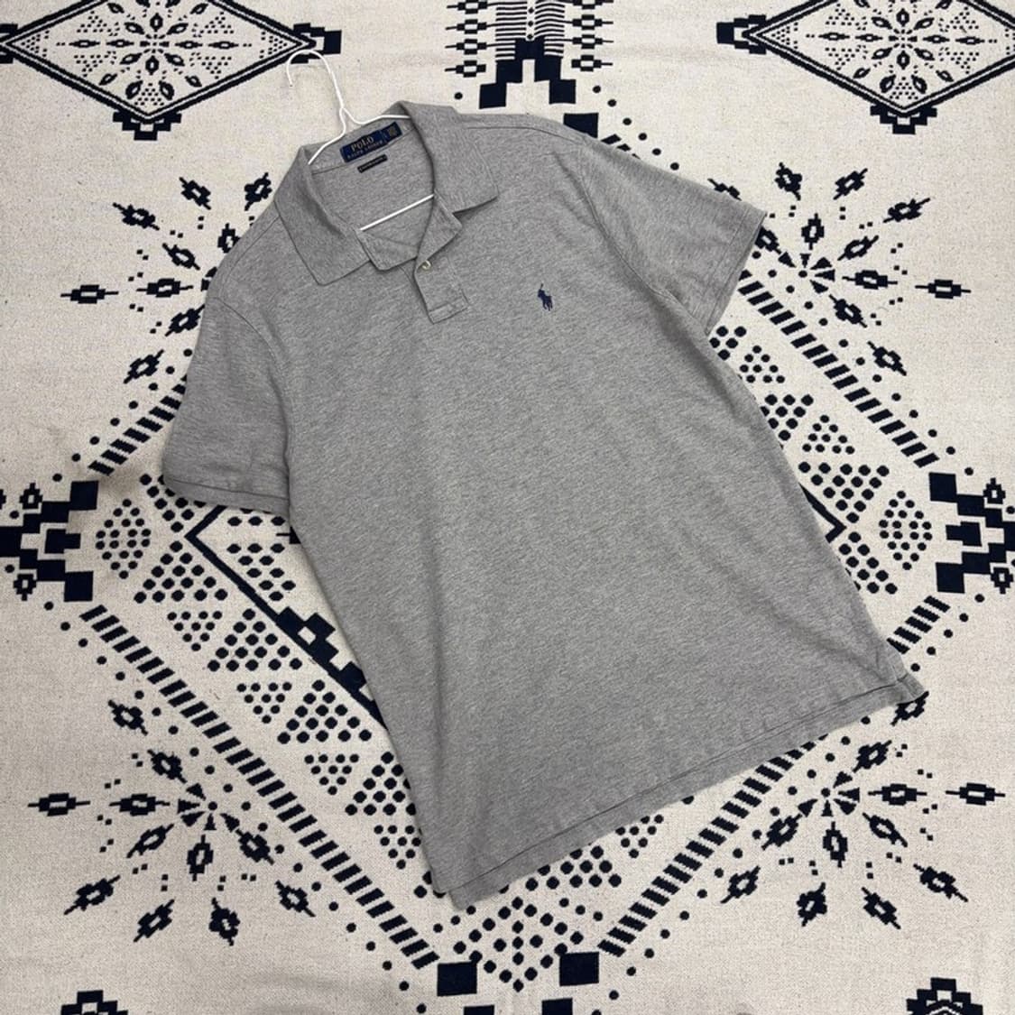 폴로 랄프로렌 커스텀 슬림핏 자수 반팔카라티 L P00063 상품이미지1