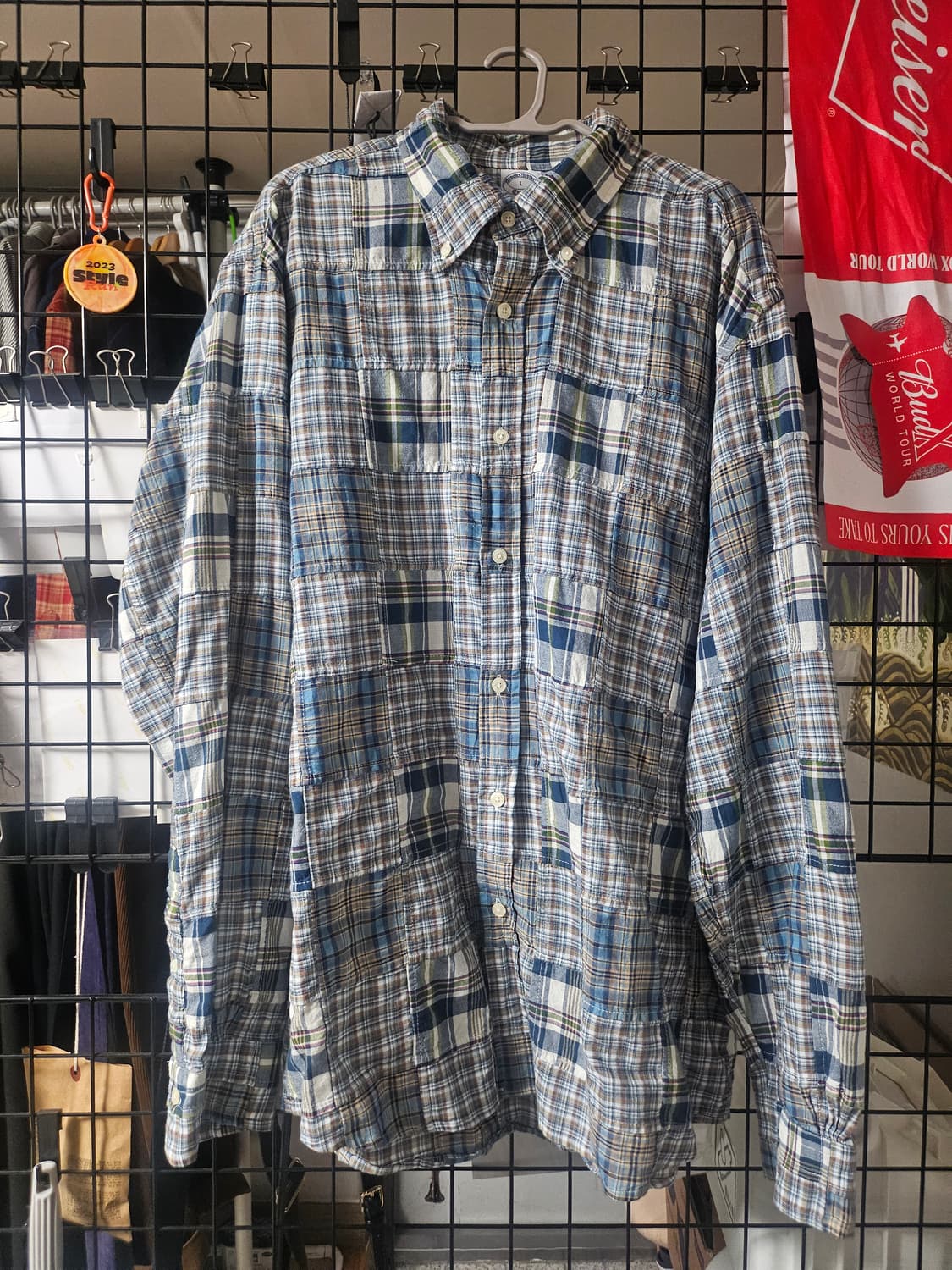 브룩스브라더스 체크 셔츠 상품이미지1