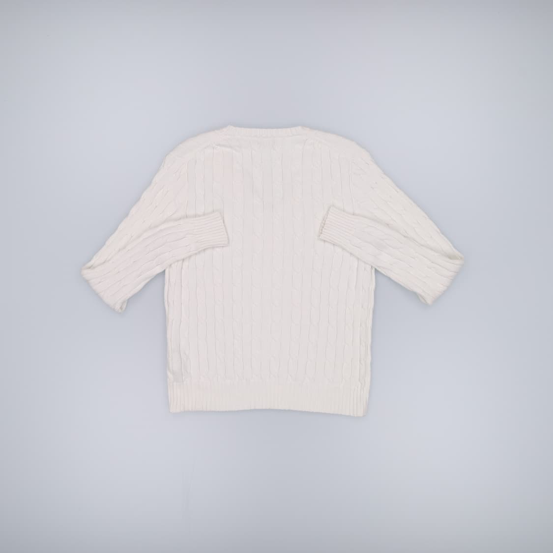 [L] 신형 폴로 랄프로렌 브이넥 케이블 꽈배기 니트 N6857 상품이미지2