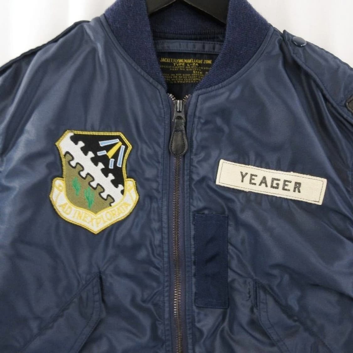 더 리얼 맥코이 L-2A 예거 플라이트 재킷 상품이미지3